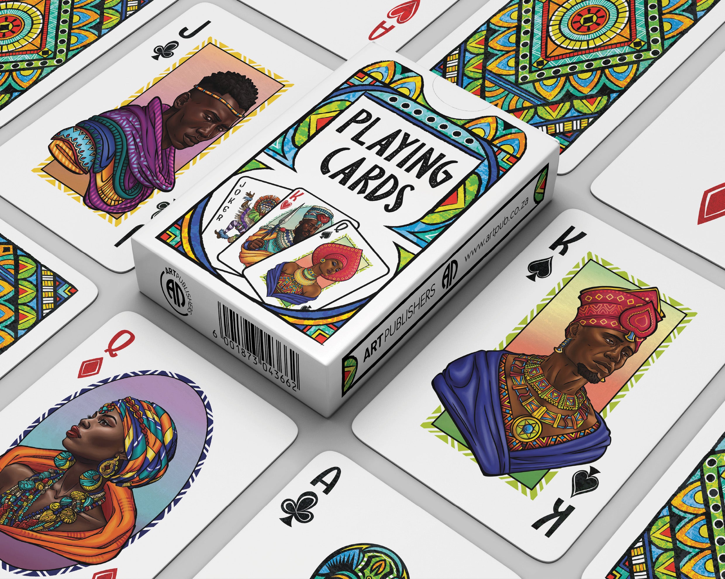 African Playing Clards