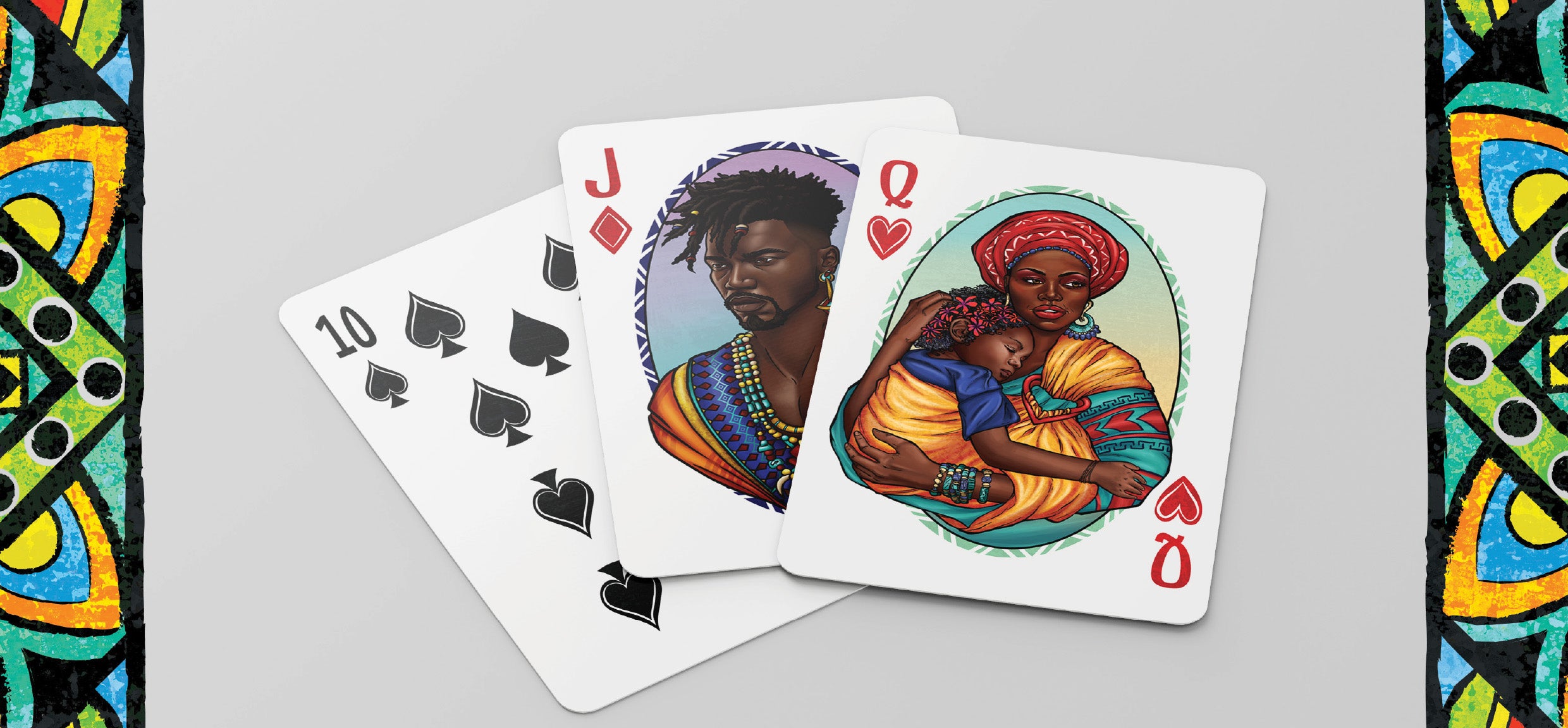 African Playing Clards