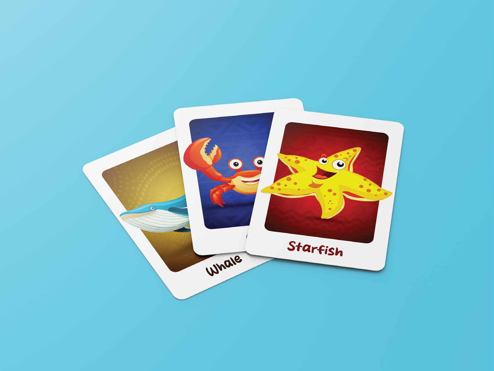 Marine Wildlife Snap & Pairs Cards