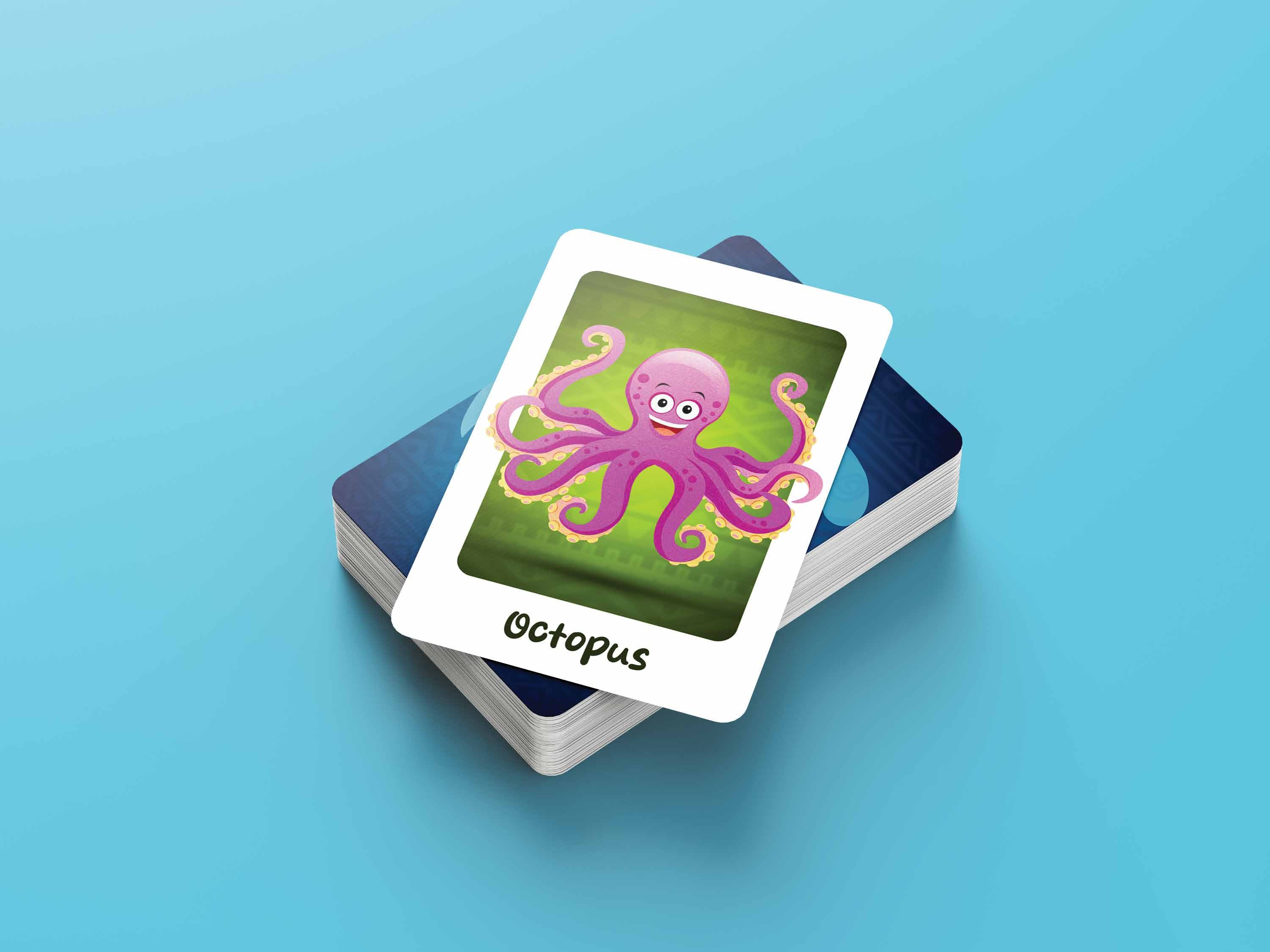Marine Wildlife Snap & Pairs Cards