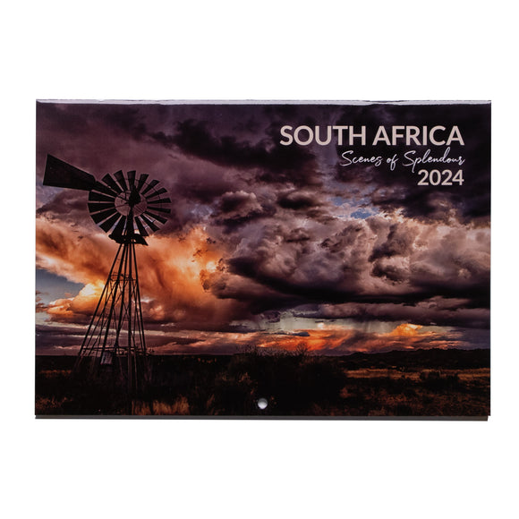 2024 South Africa Scenes of Splendour Calendar - Medium