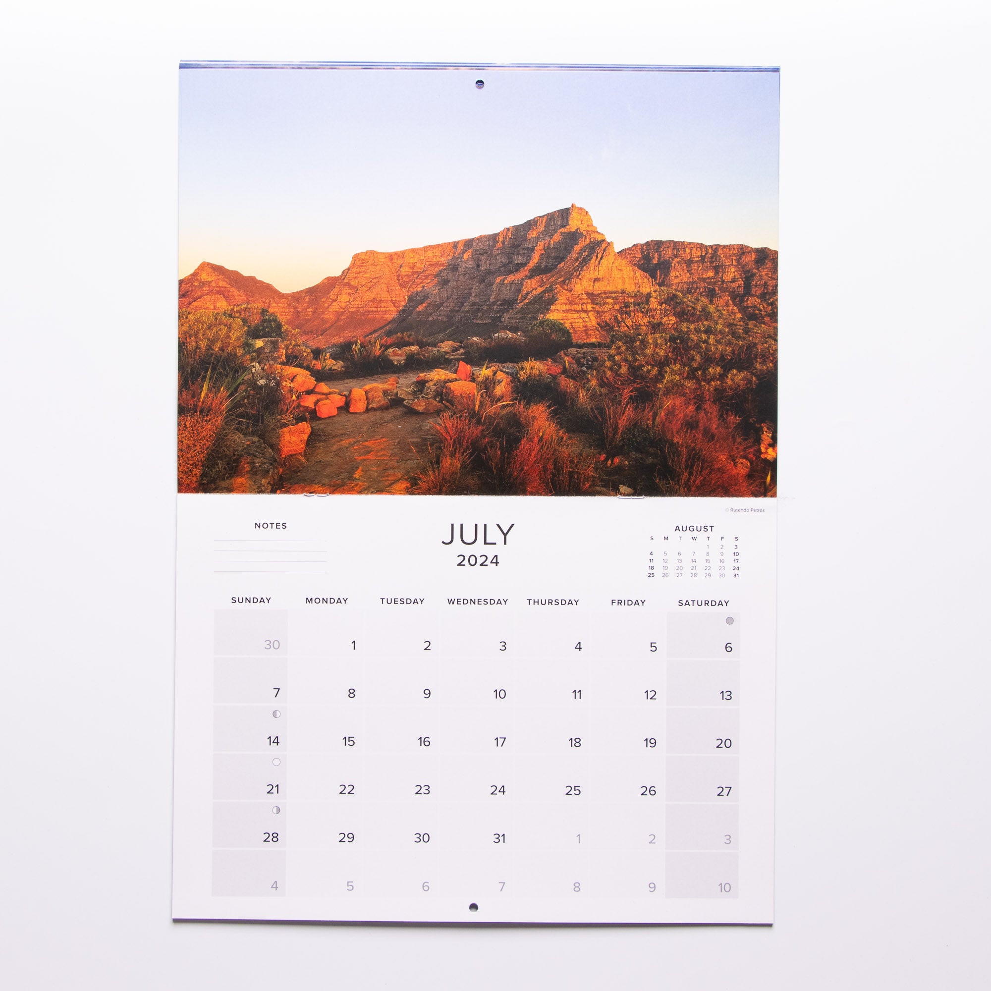 2024 Table Mountain The African Wonder Calendar - Large