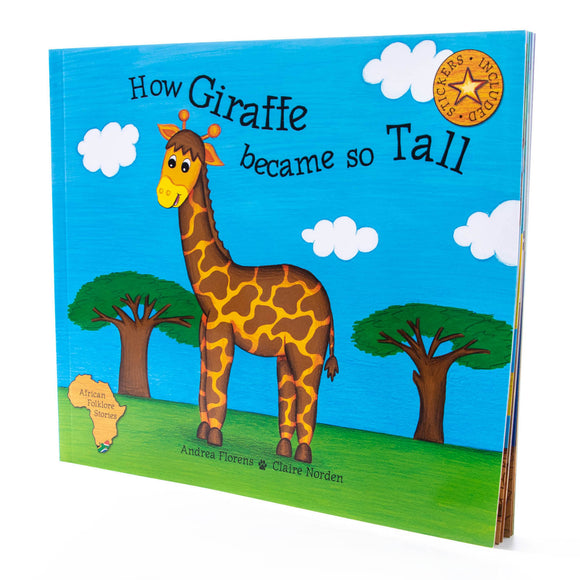 African Folklore Stories How the Giraffe became so Tall English Story Book