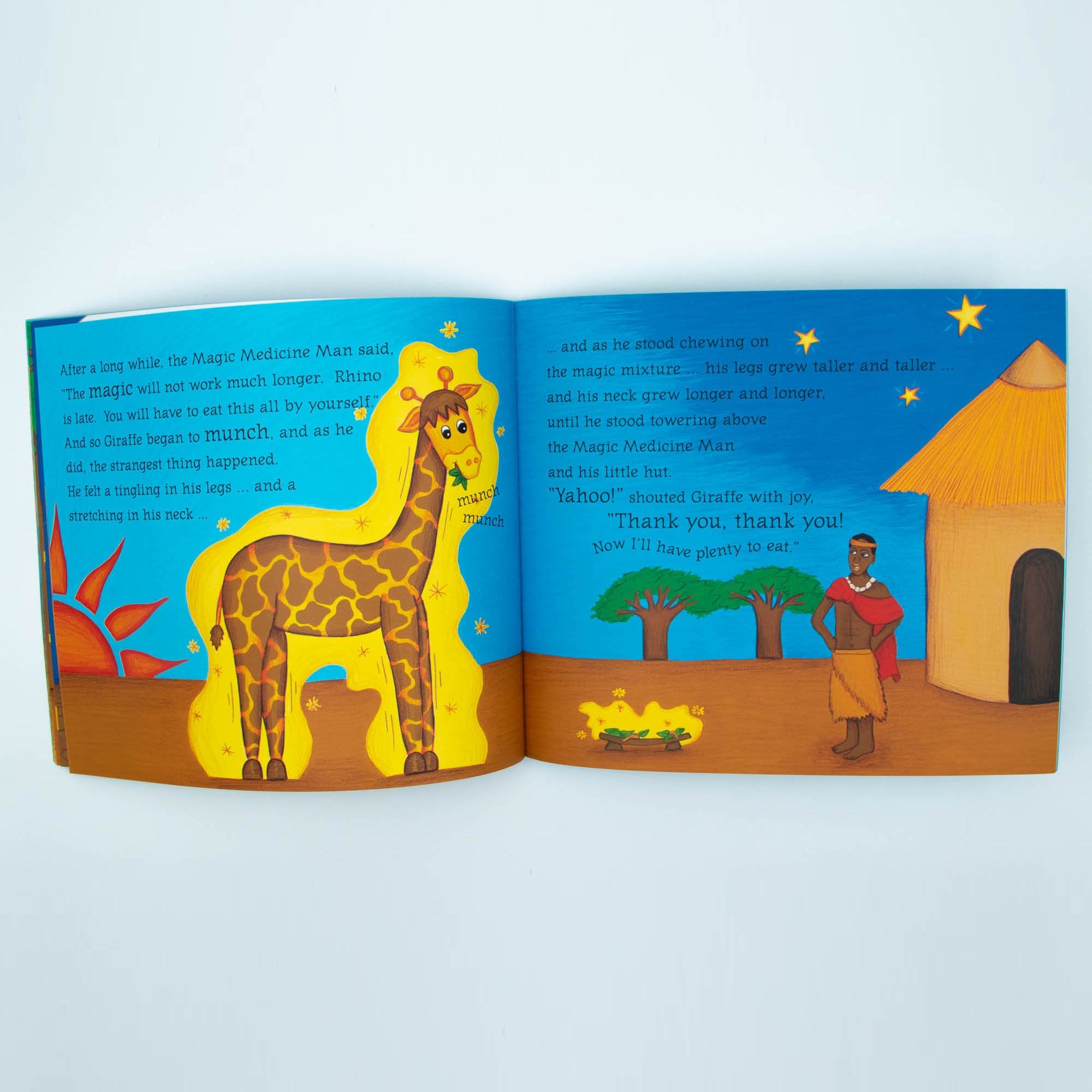 African Folklore Stories How the Giraffe became so Tall English Story Book