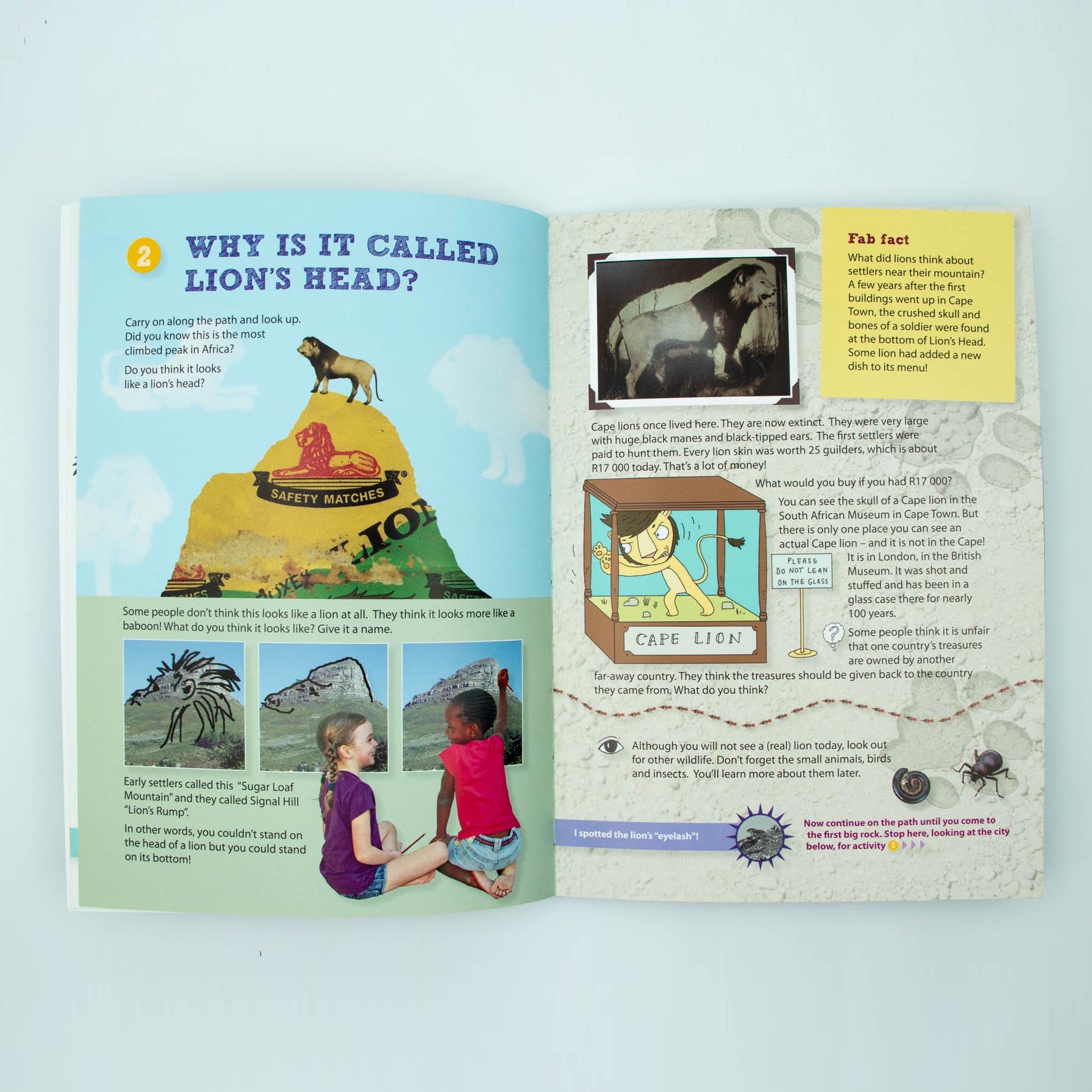 Lion's Head Young Explorers Book