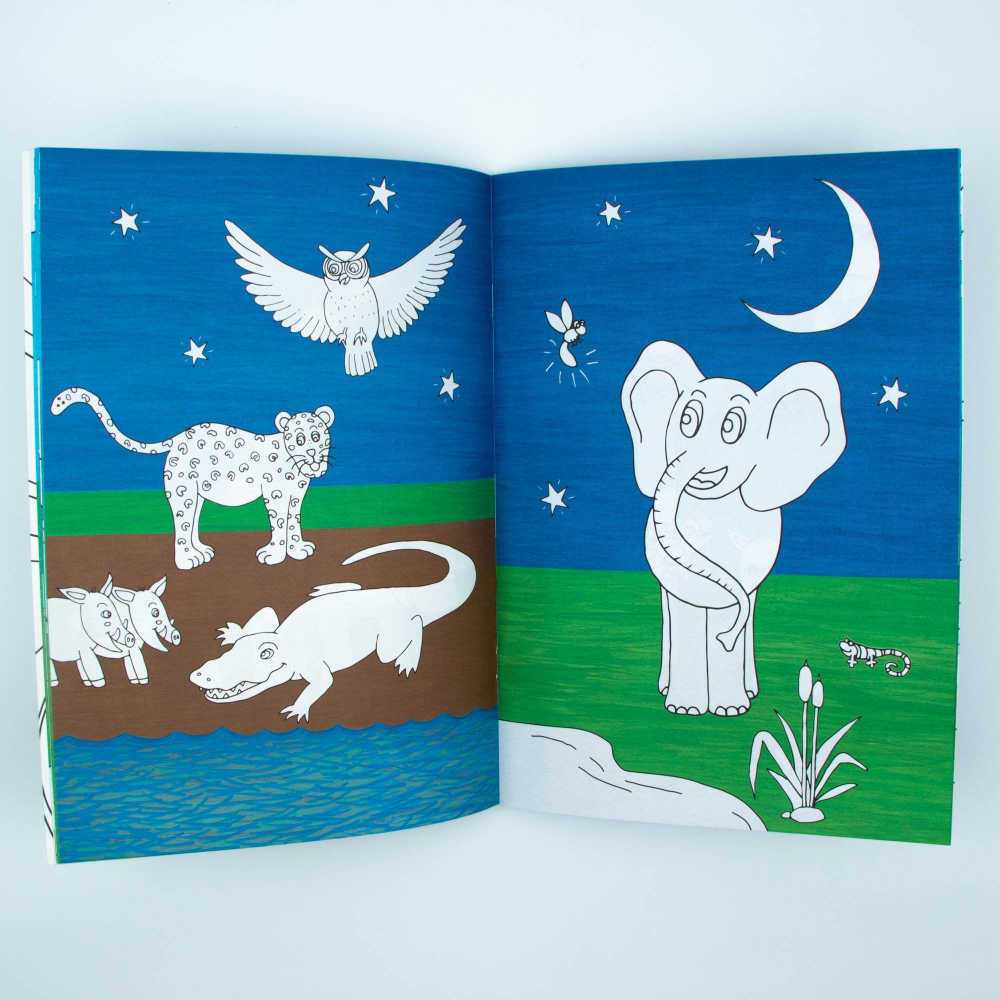 African Folklore Stories Colouring Book