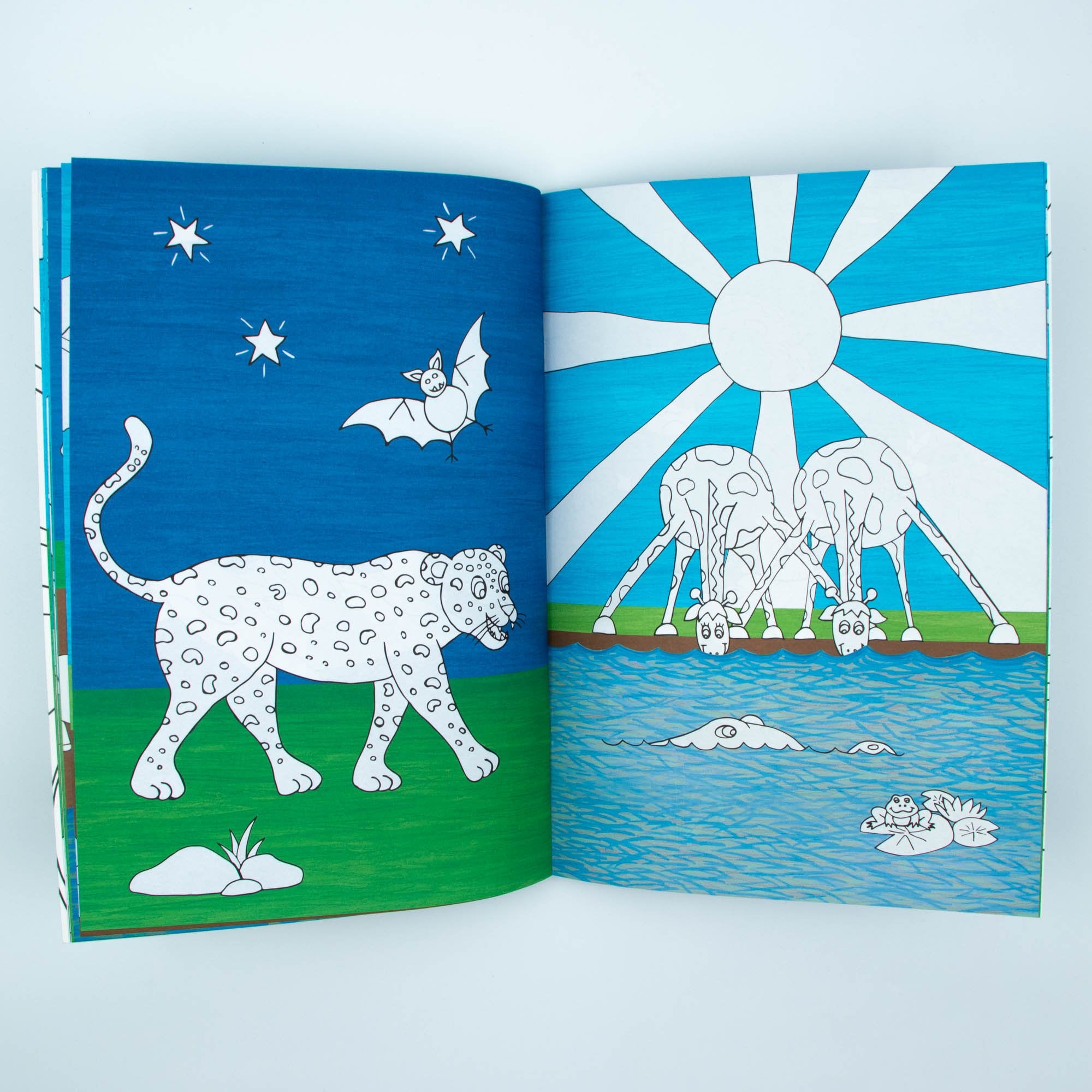 African Folklore Stories Colouring Book
