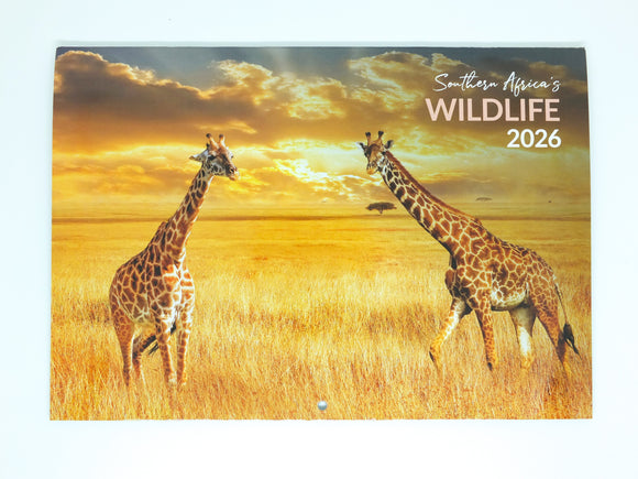 2026 Southern African Wildlife Calendar - Medium