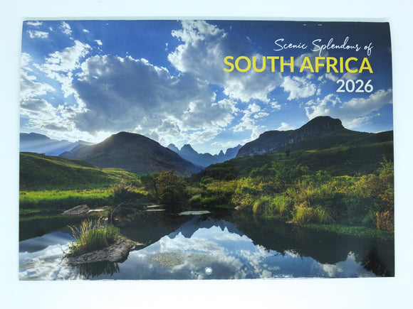2026 Scenic Splendour of South Africa Calendar - Medium