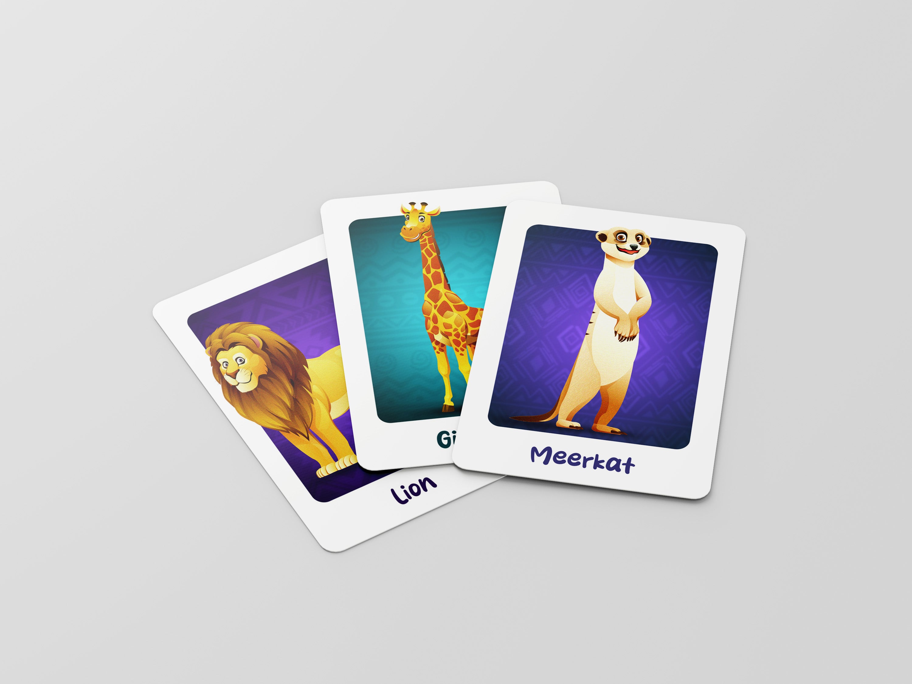 African Wildlife Snap & Pairs Cards