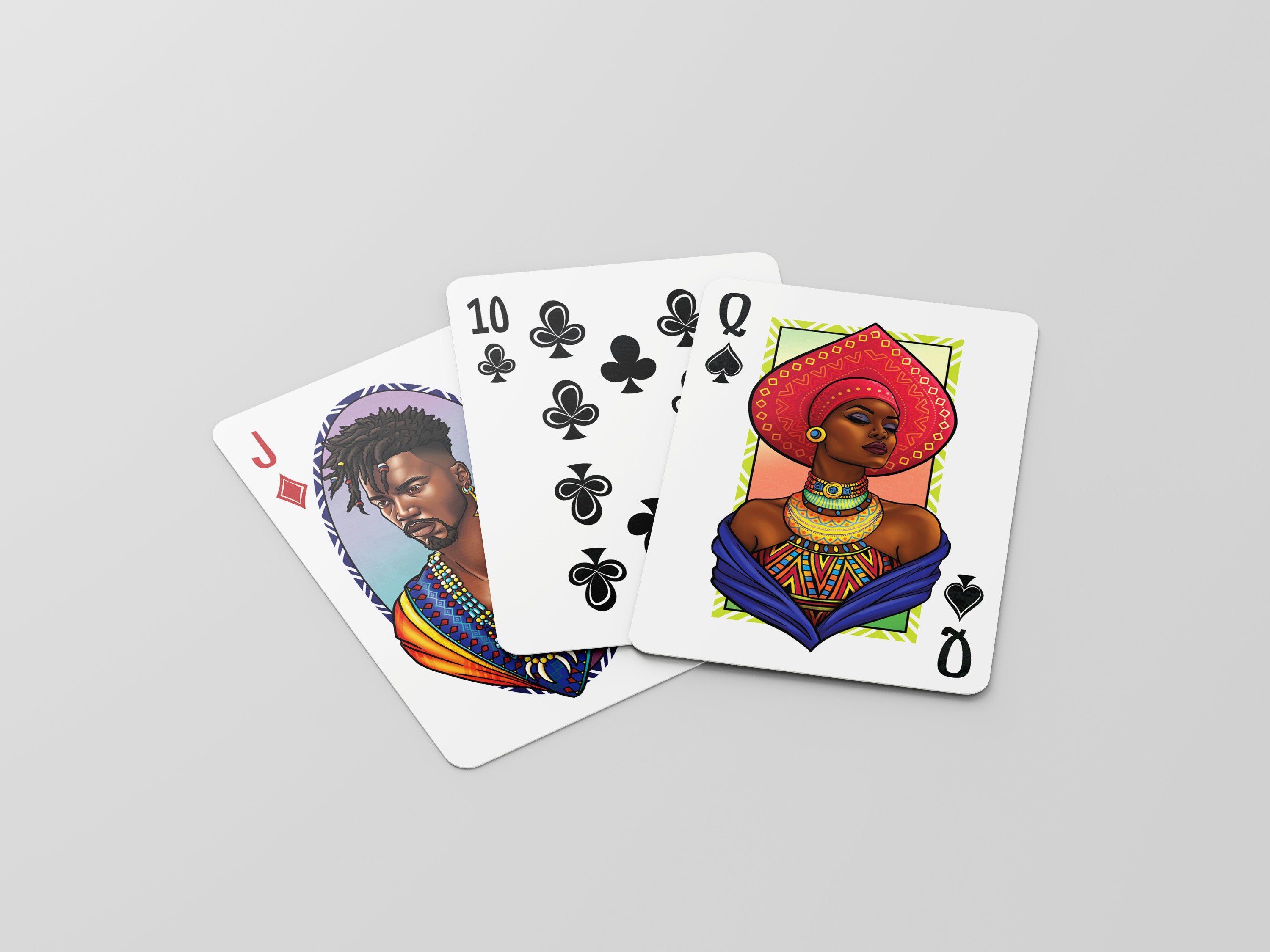 African Playing Clards