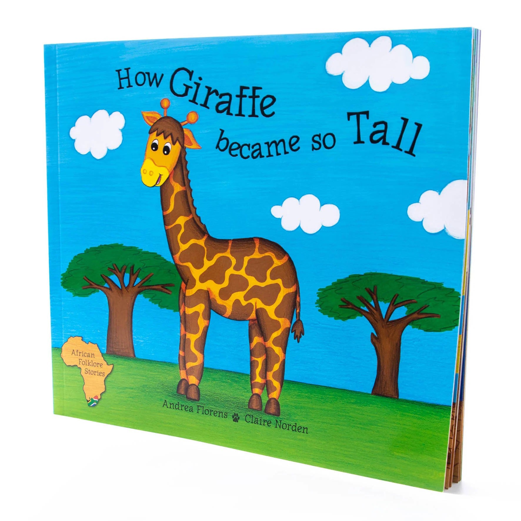 African Folklore Stories How the Giraffe became so Tall English Story Book