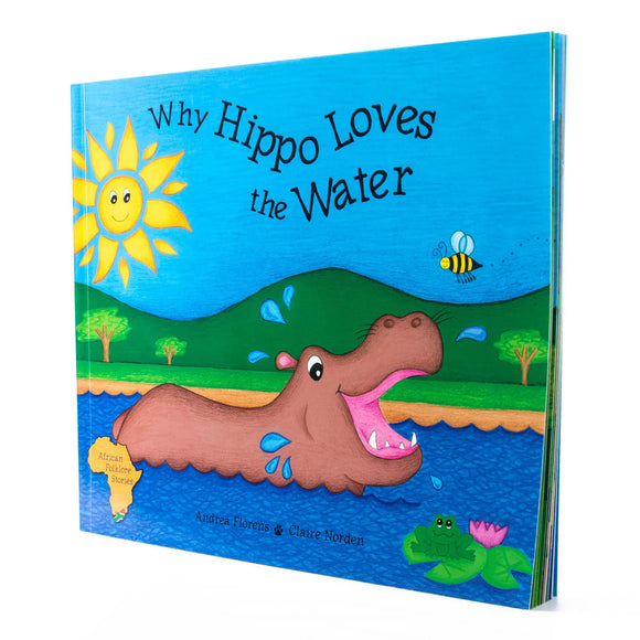 African Folklore Stories Why the Hippo Loves the Water English Story Book