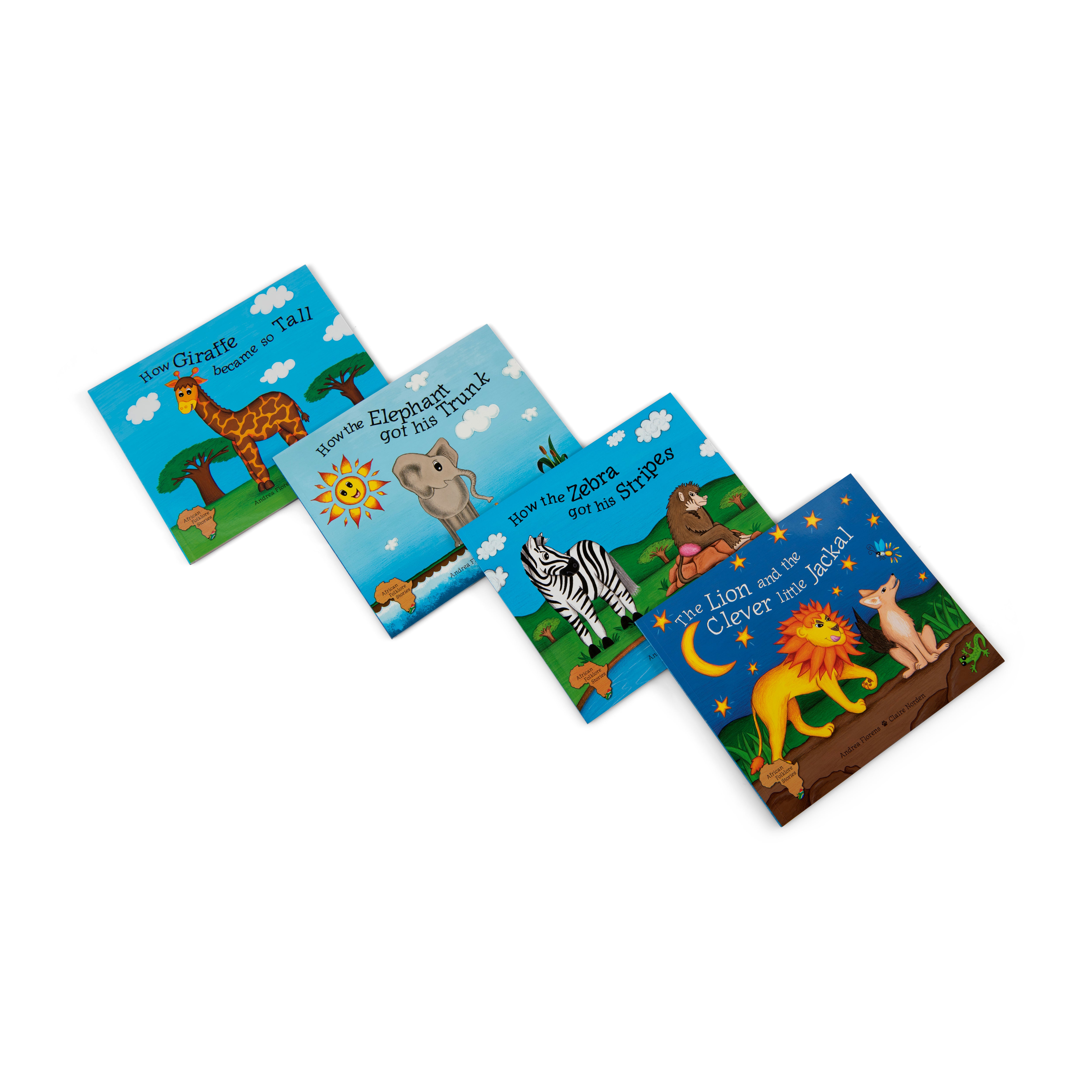 African Folklore 4 Book Bundle - English