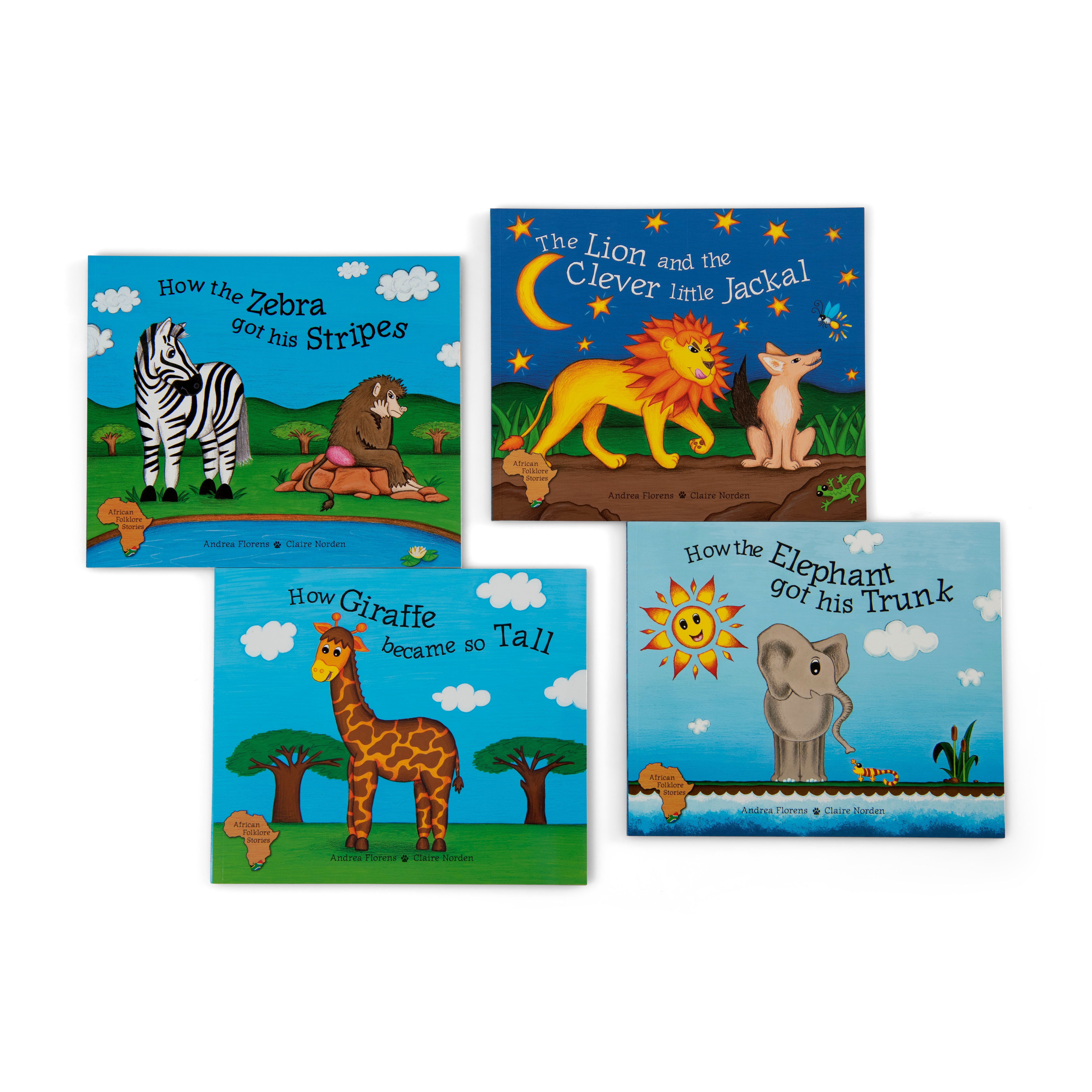 African Folklore 4 Book Bundle - English