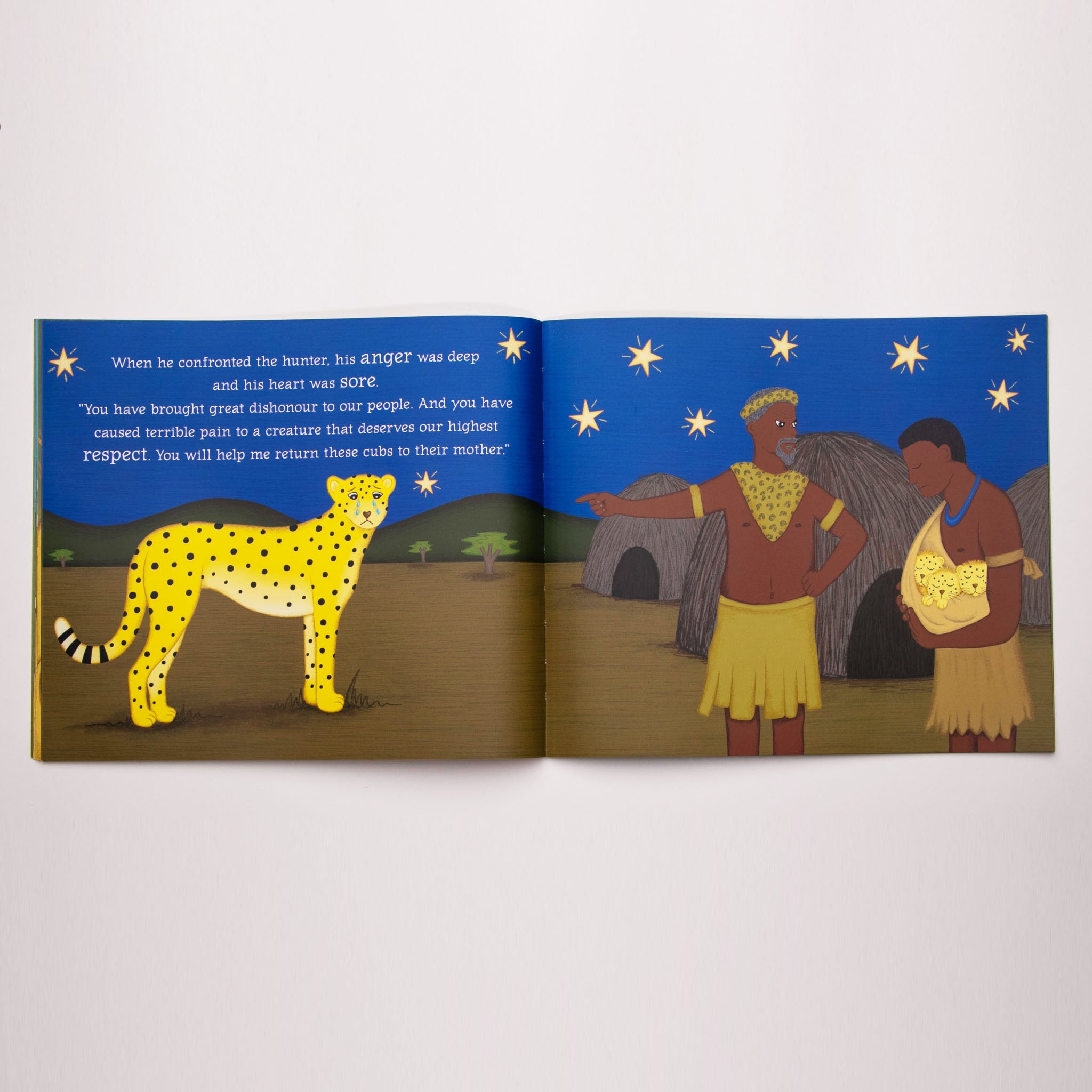 African Folklore Stories The Cheetah and the Lazy Hunter