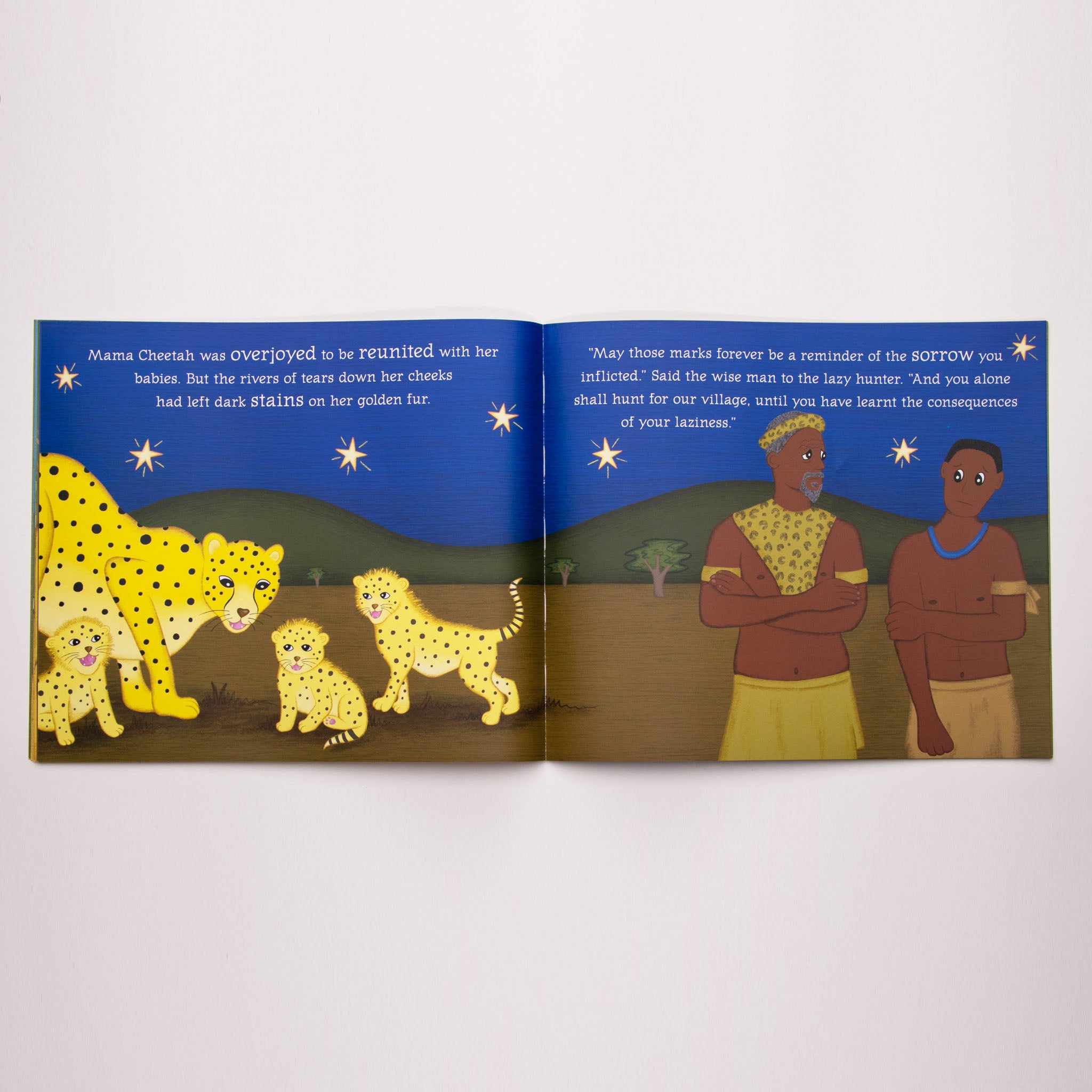 African Folklore Stories The Cheetah and the Lazy Hunter