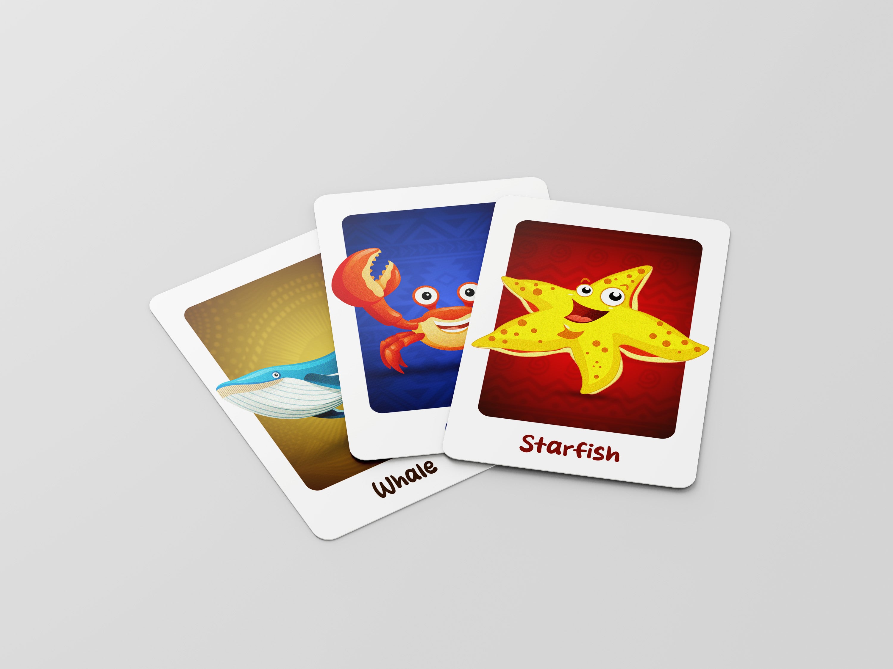 Marine Wildlife Snap & Pairs Cards