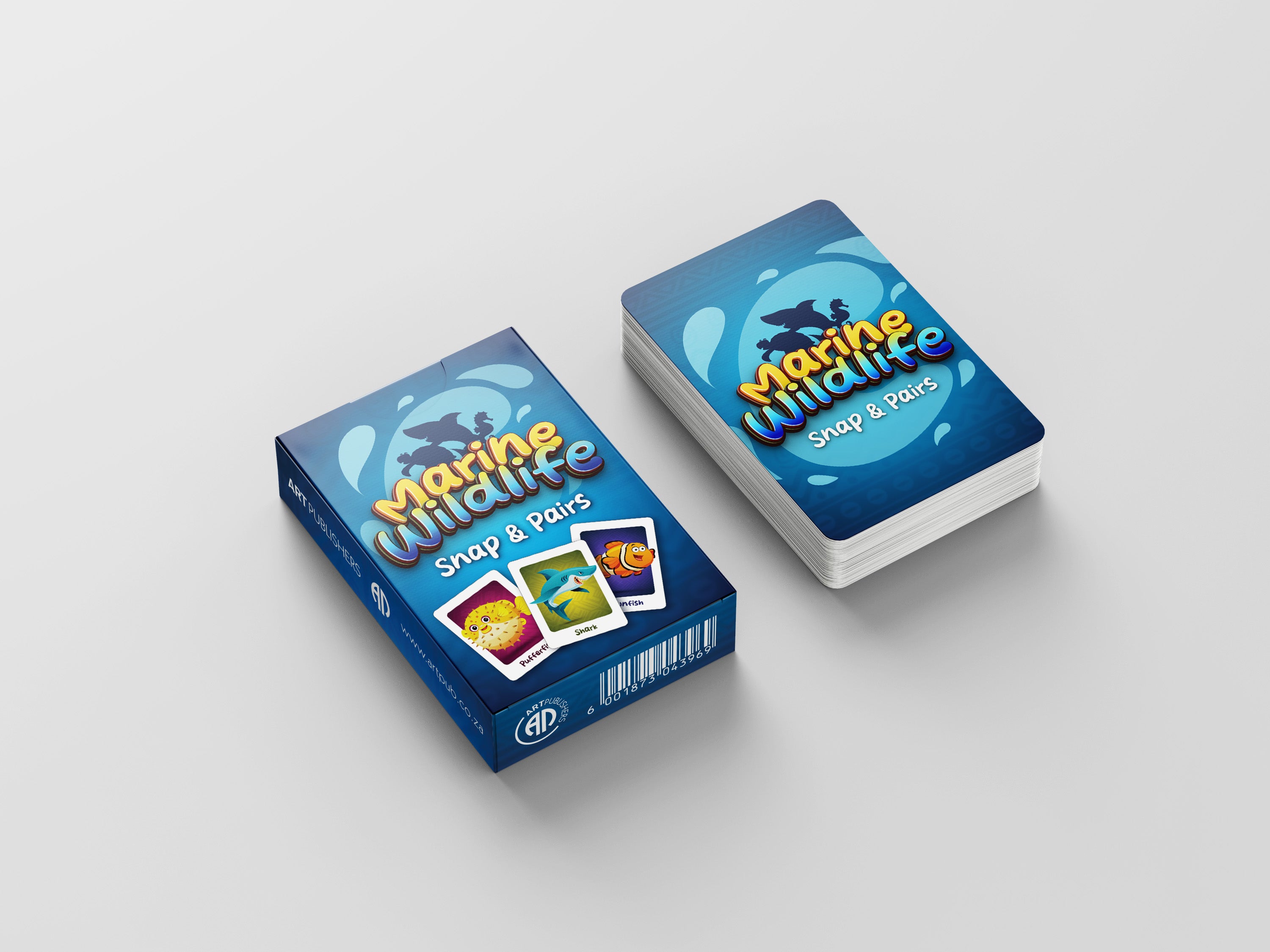 Marine Wildlife Snap & Pairs Cards