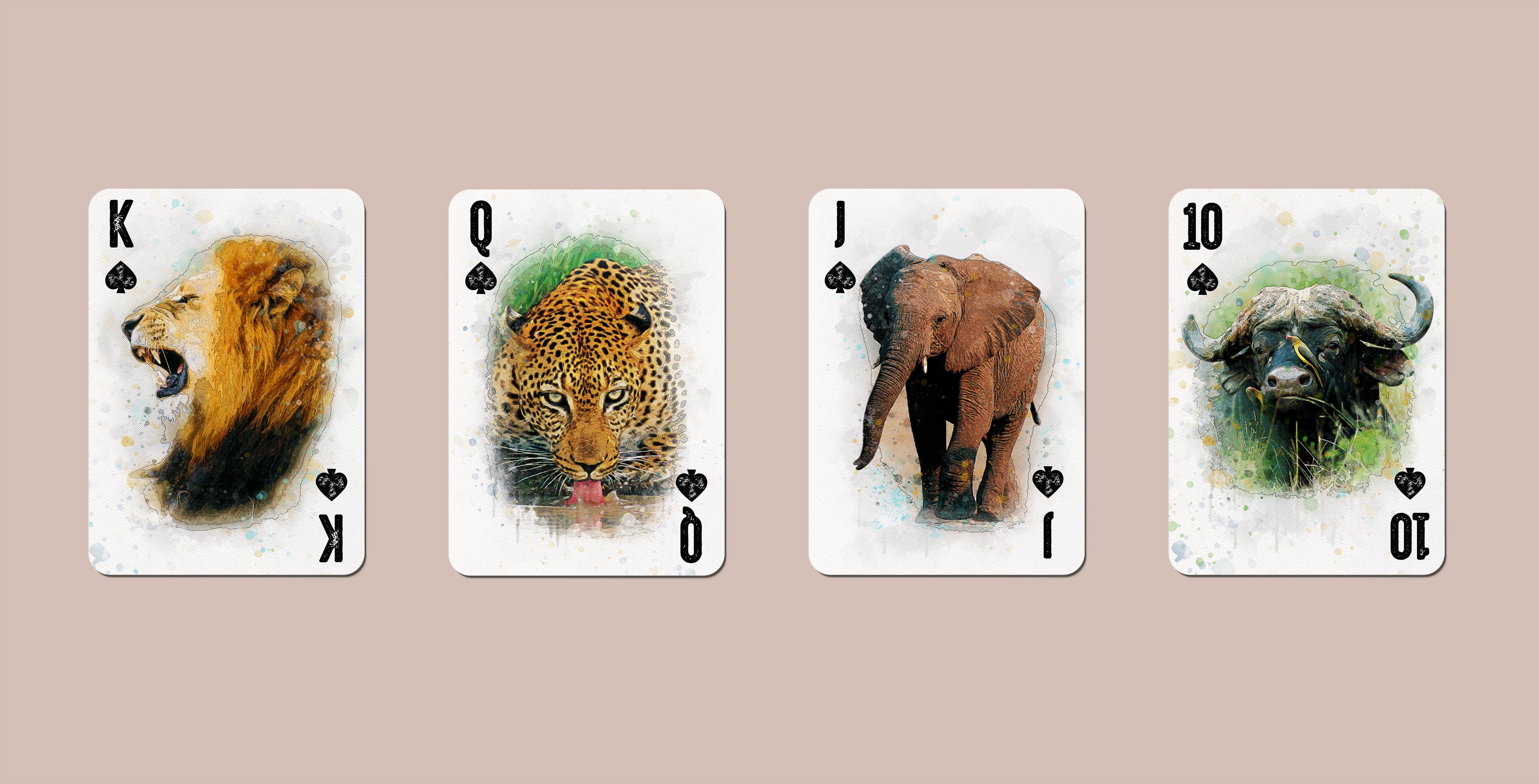 Wildlife  Playing Cards