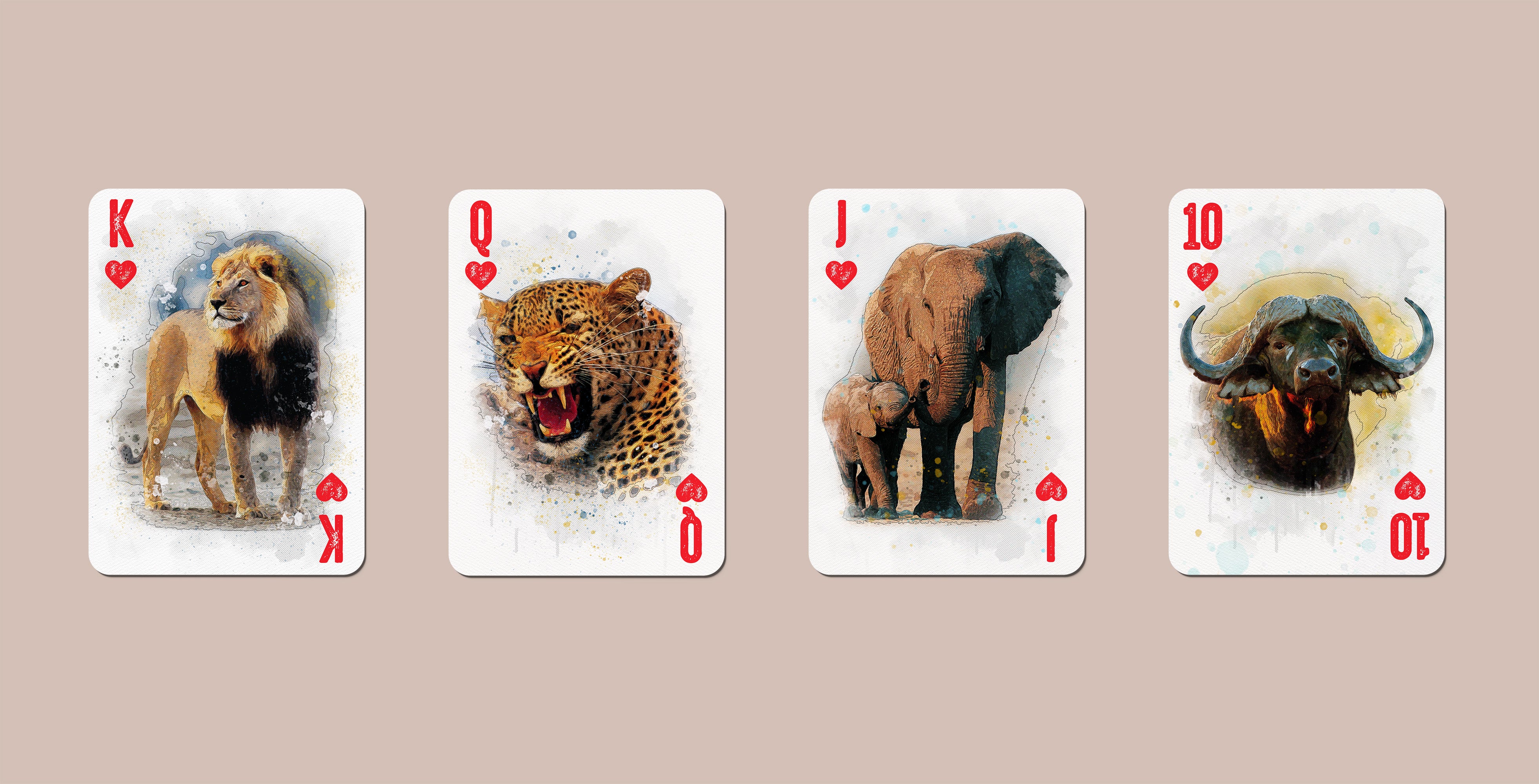 Wildlife  Playing Cards