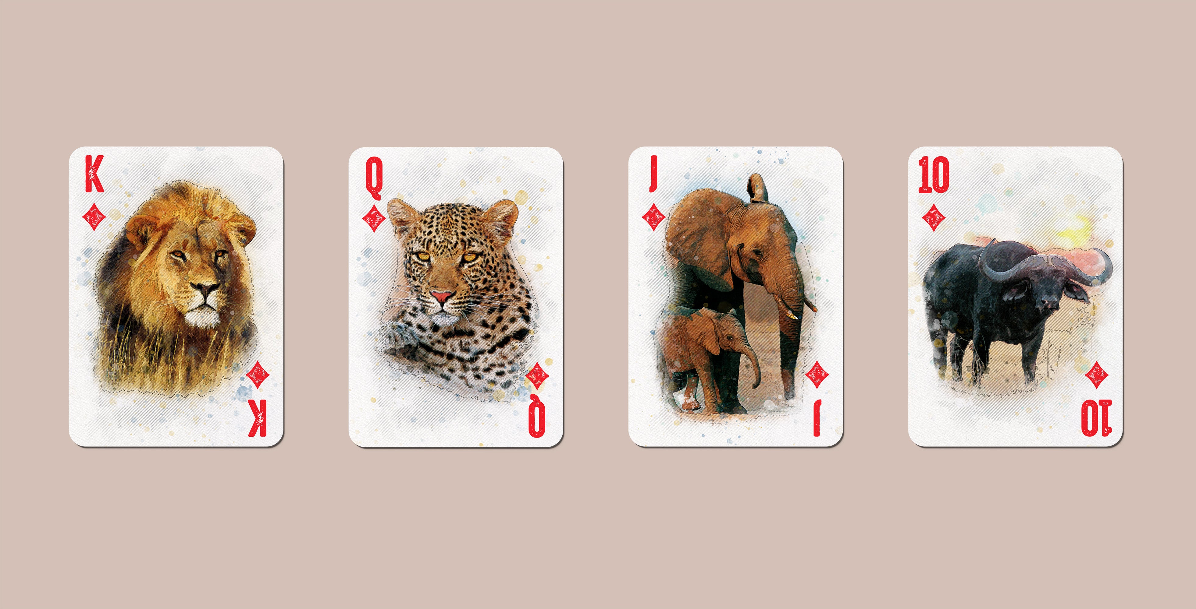 Wildlife  Playing Cards