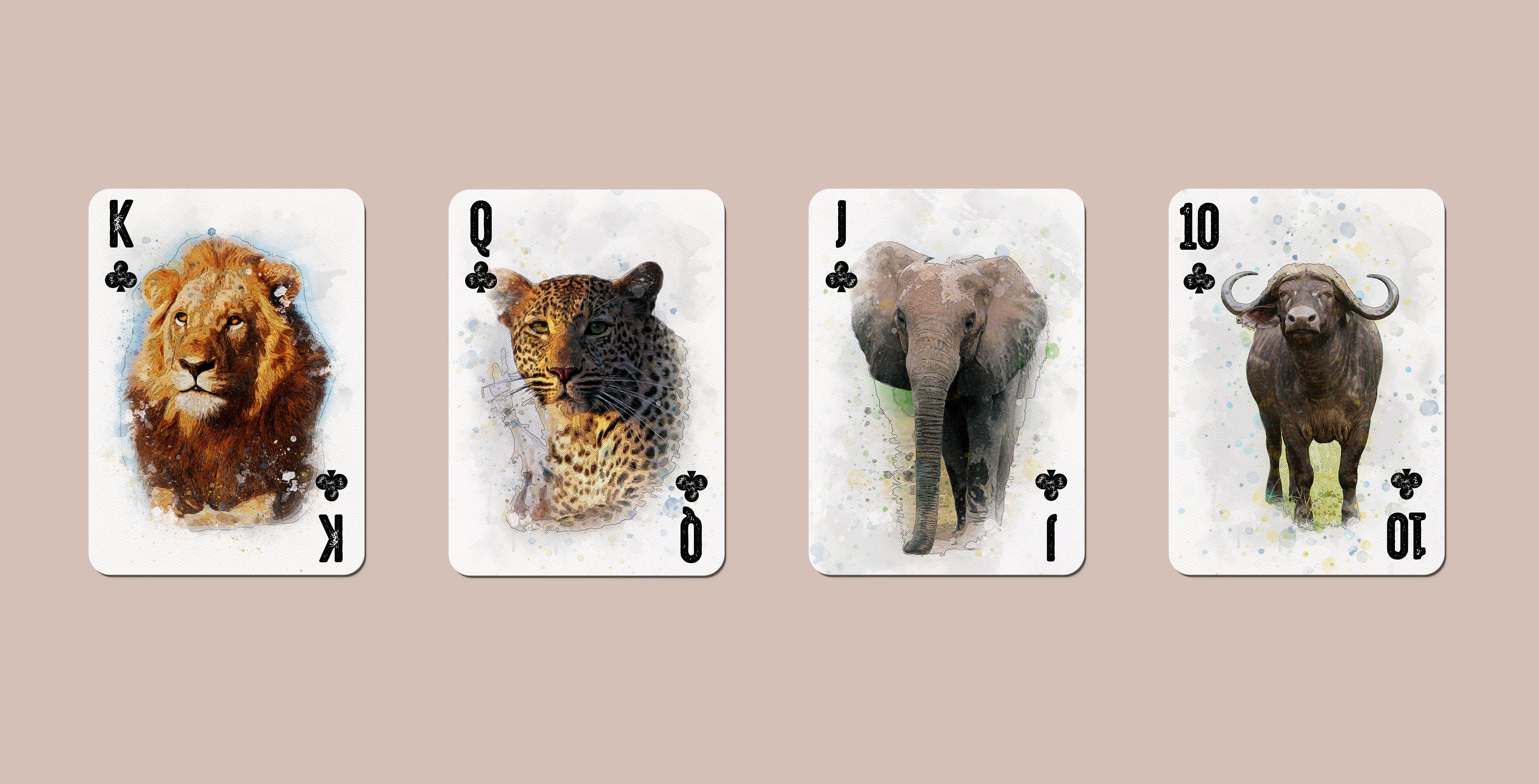 Wildlife  Playing Cards