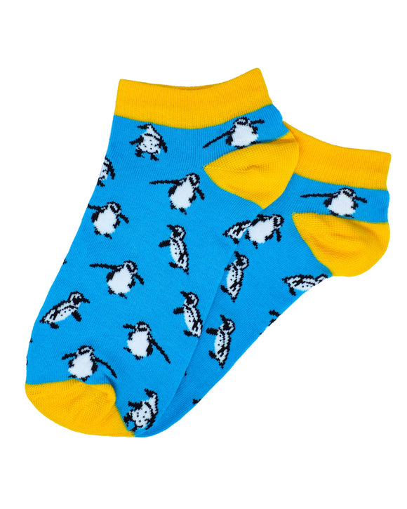 Ladies Ankle Penguin Socks
