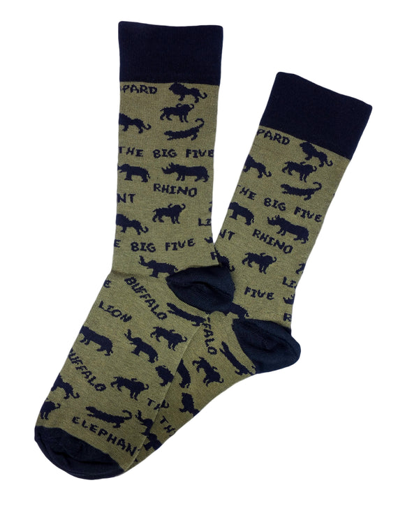 Men's Big 5 Green Socks