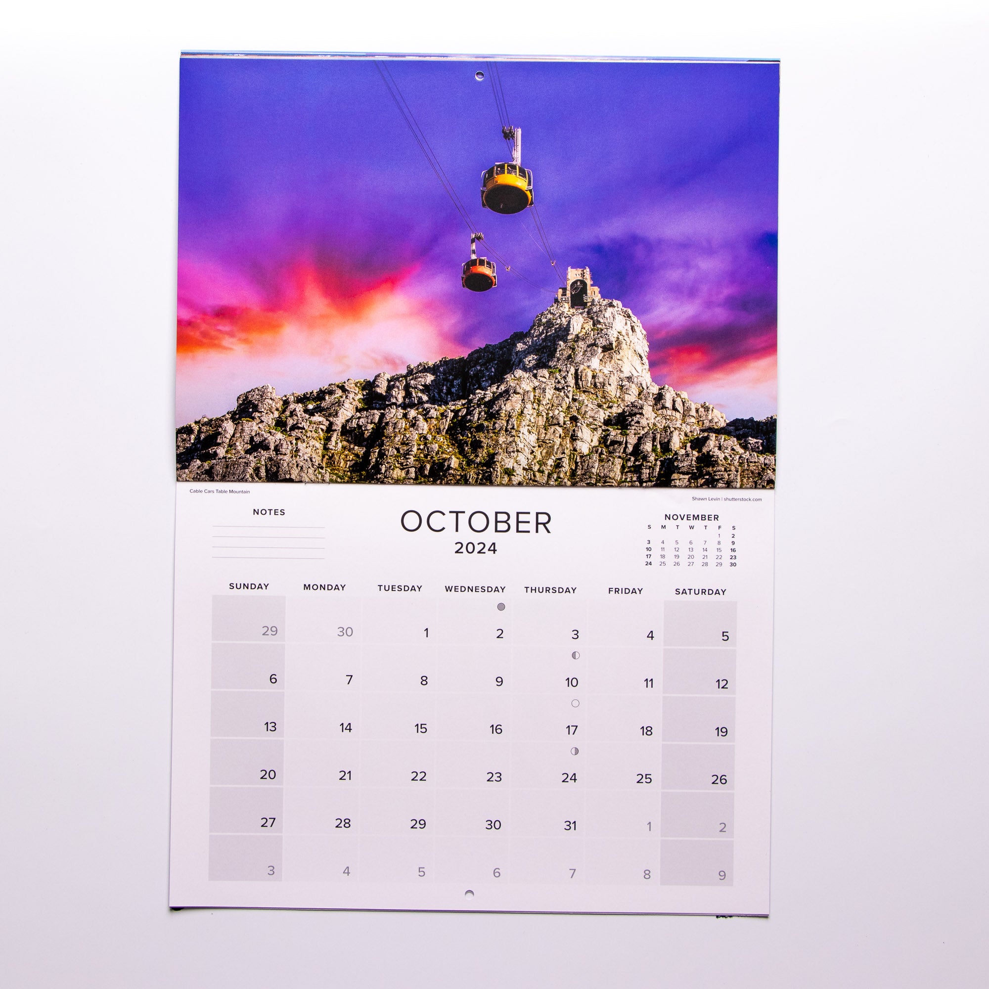 2024 Cape Town The Mother City Calendar - Large