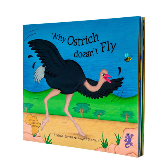 African Folklore Stories - Why Ostrich doesn't fly story book