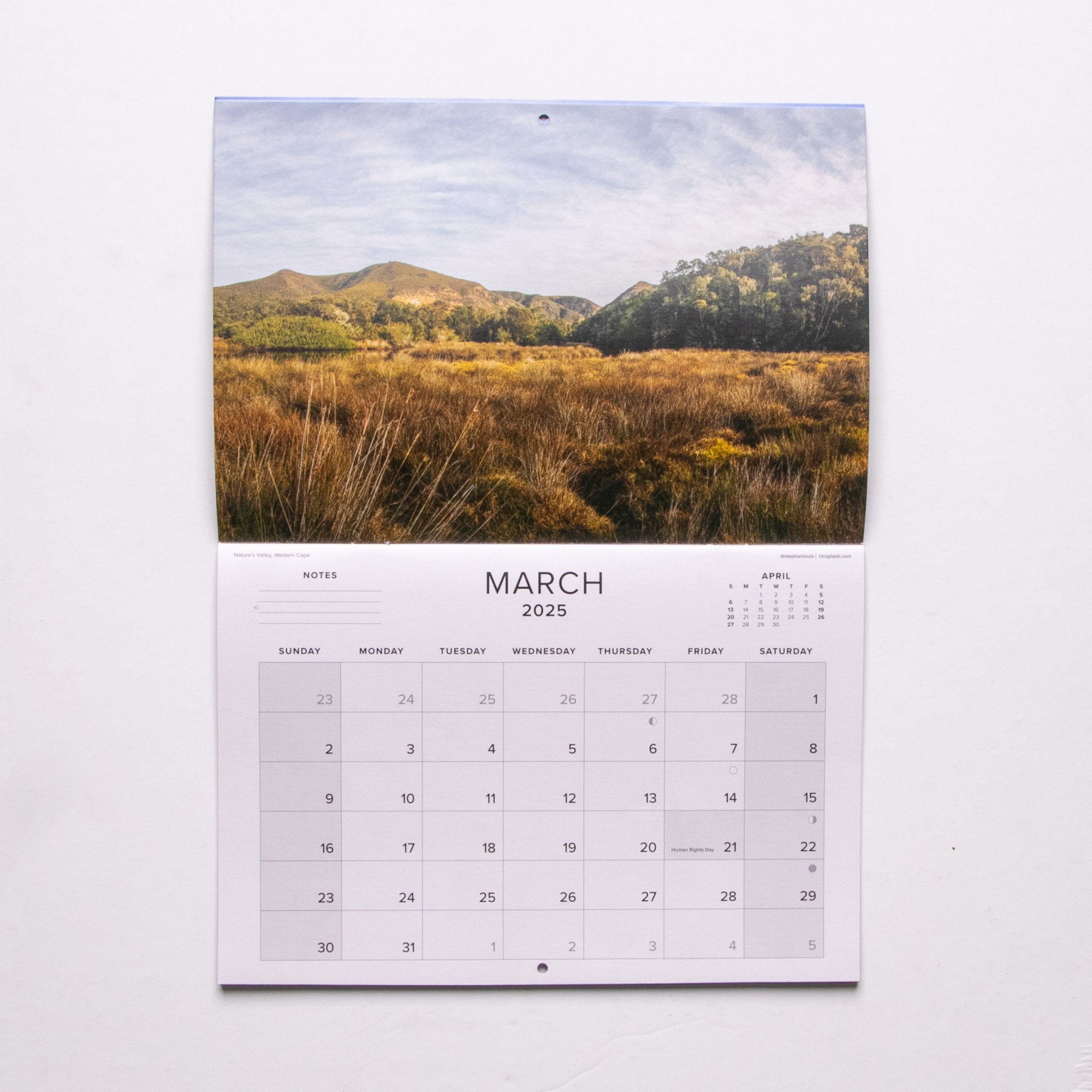 2025 Scenic Splendour of Southern Africa Calendar - Medium