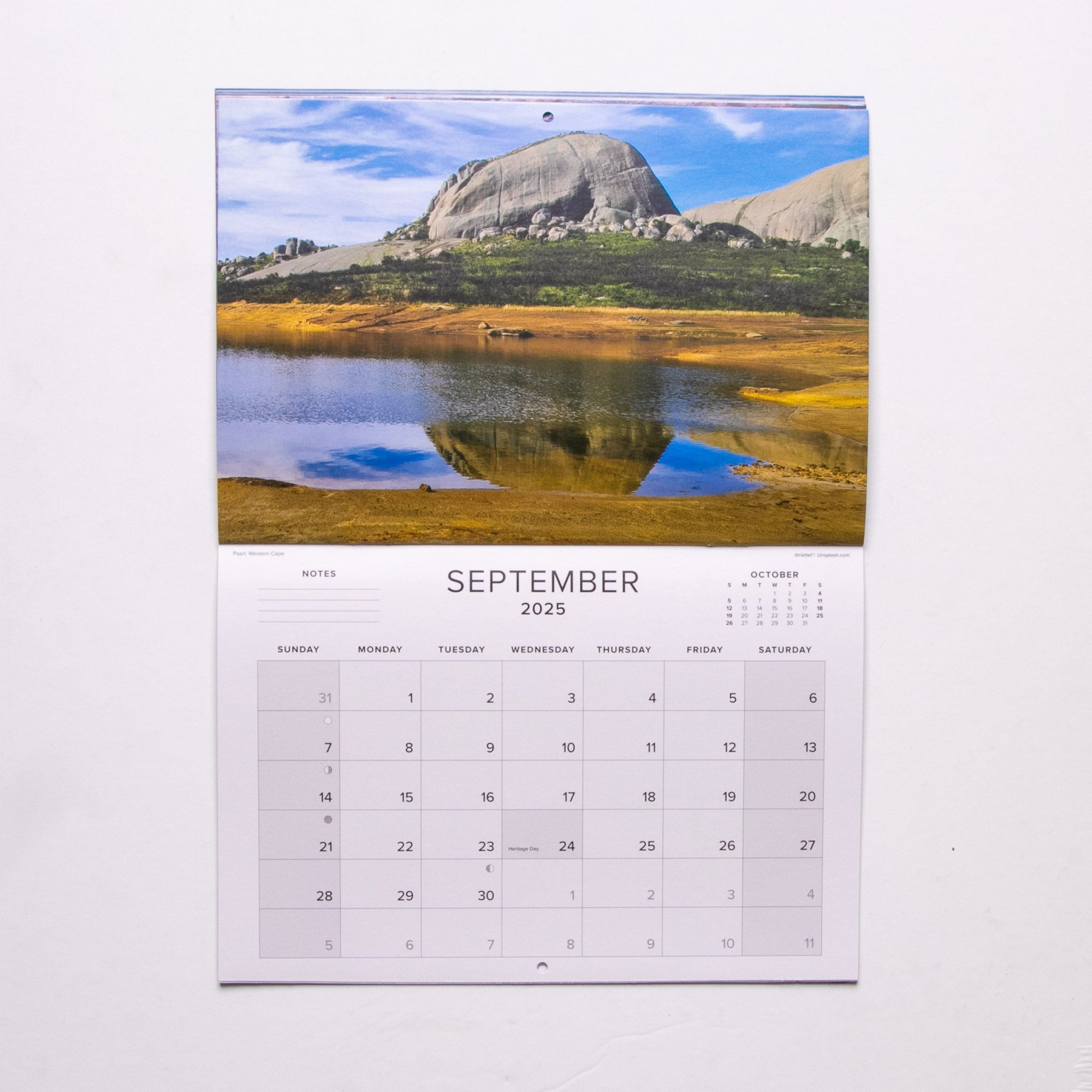 2025 Scenic Splendour of Southern Africa Calendar - Medium