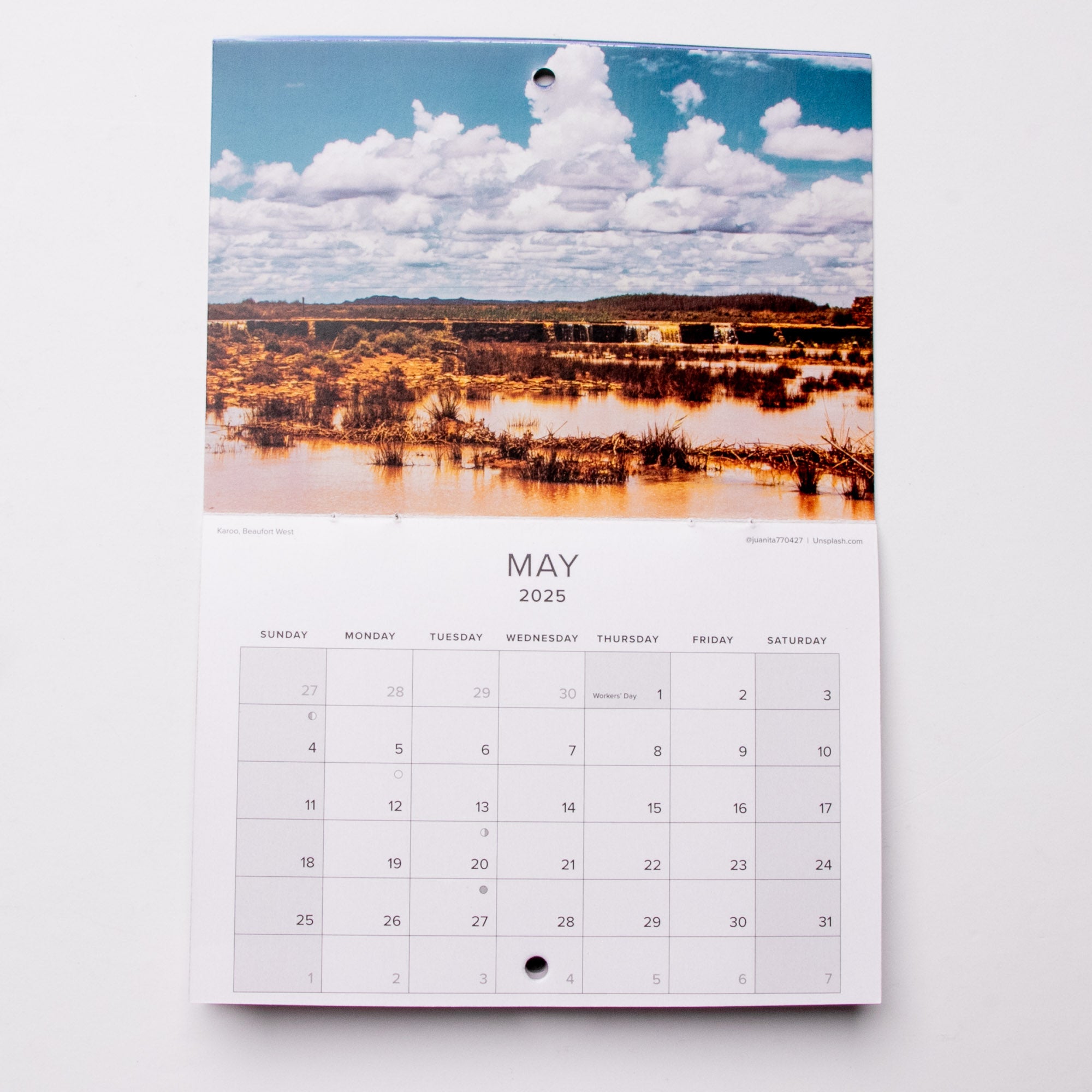 2025 Scenic Landscapes of Southern Africa Calendar - Small