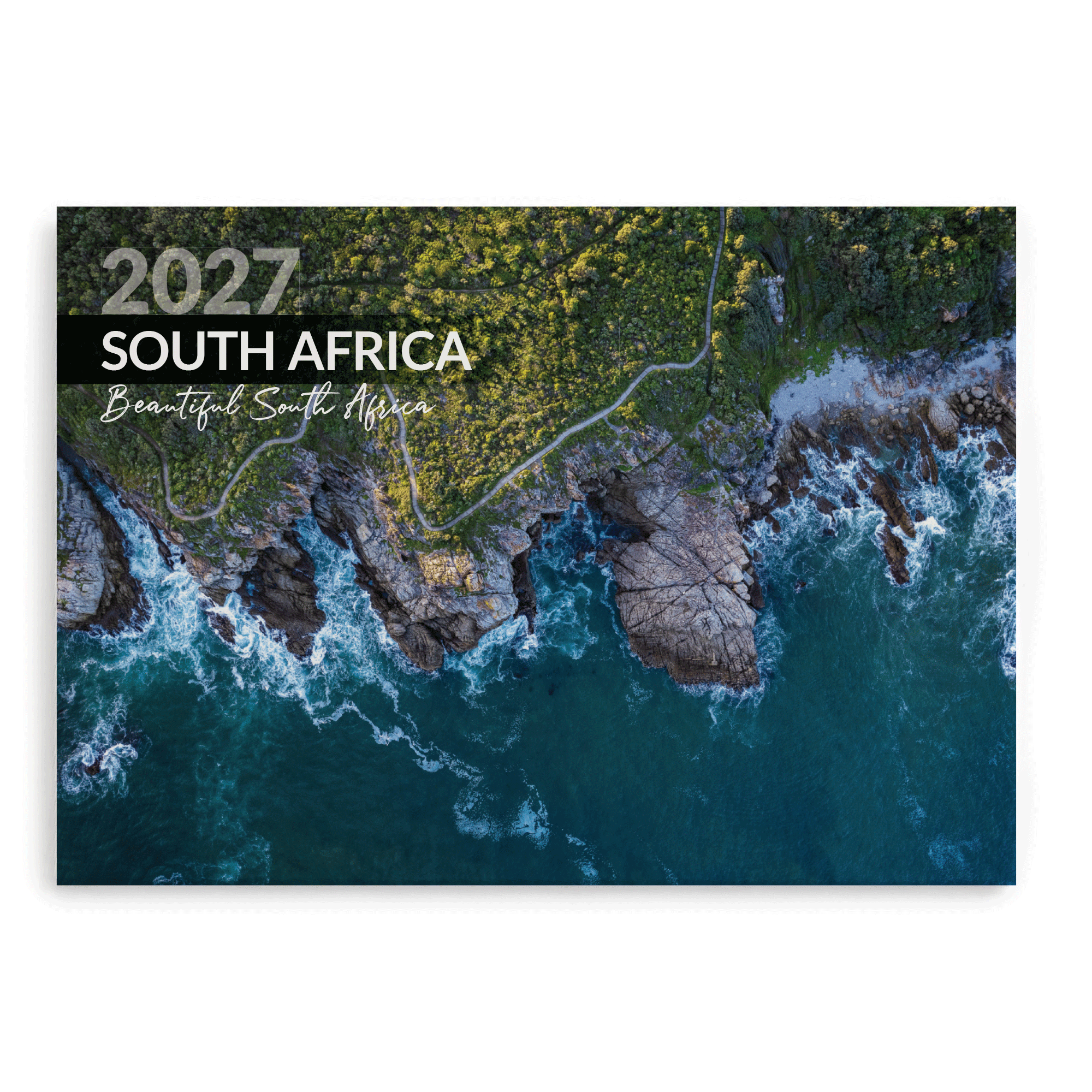 2027 Large Annual Calendar -  Beautiful South Africa