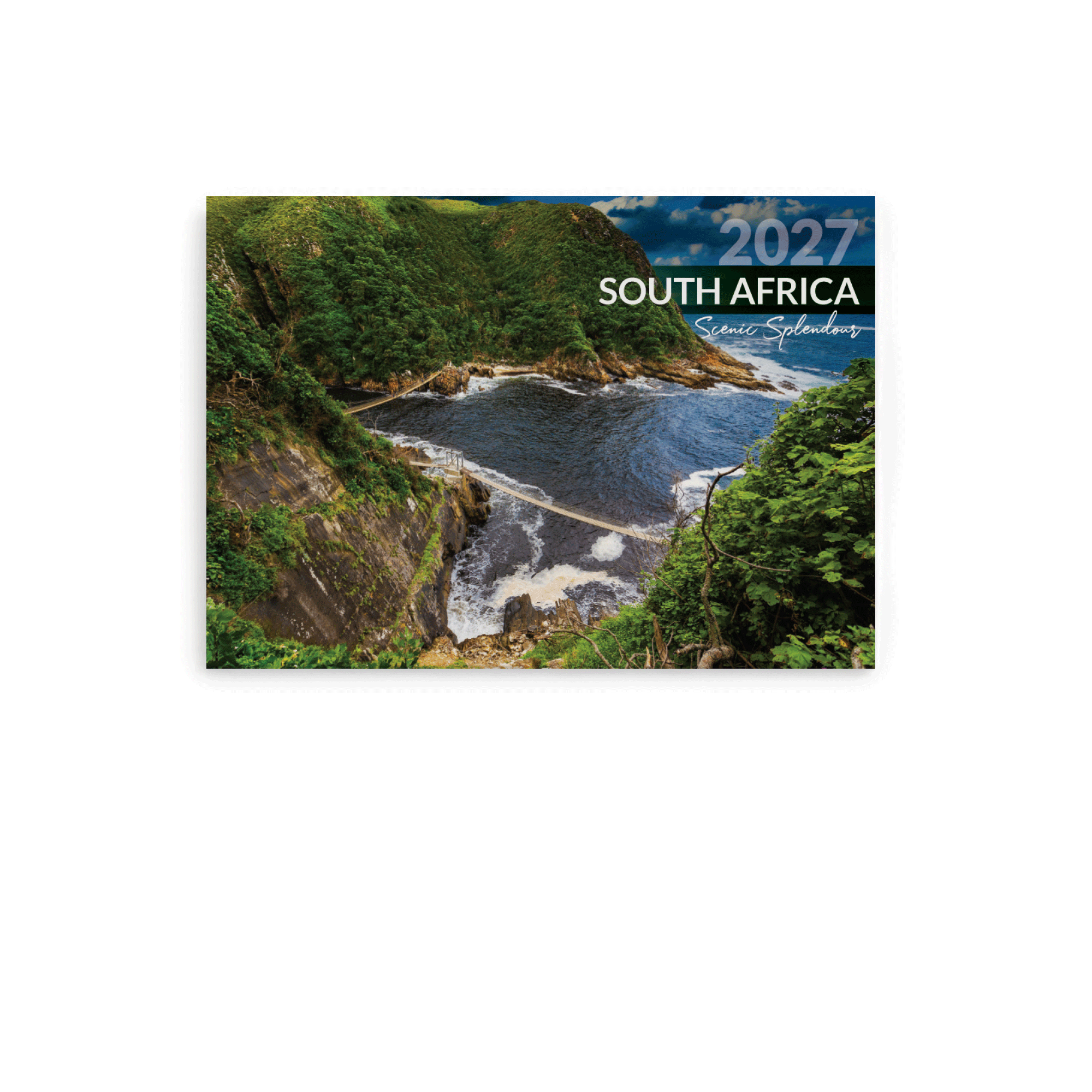2027 Medium Annual Calendar - South Africa Scenic Splendour