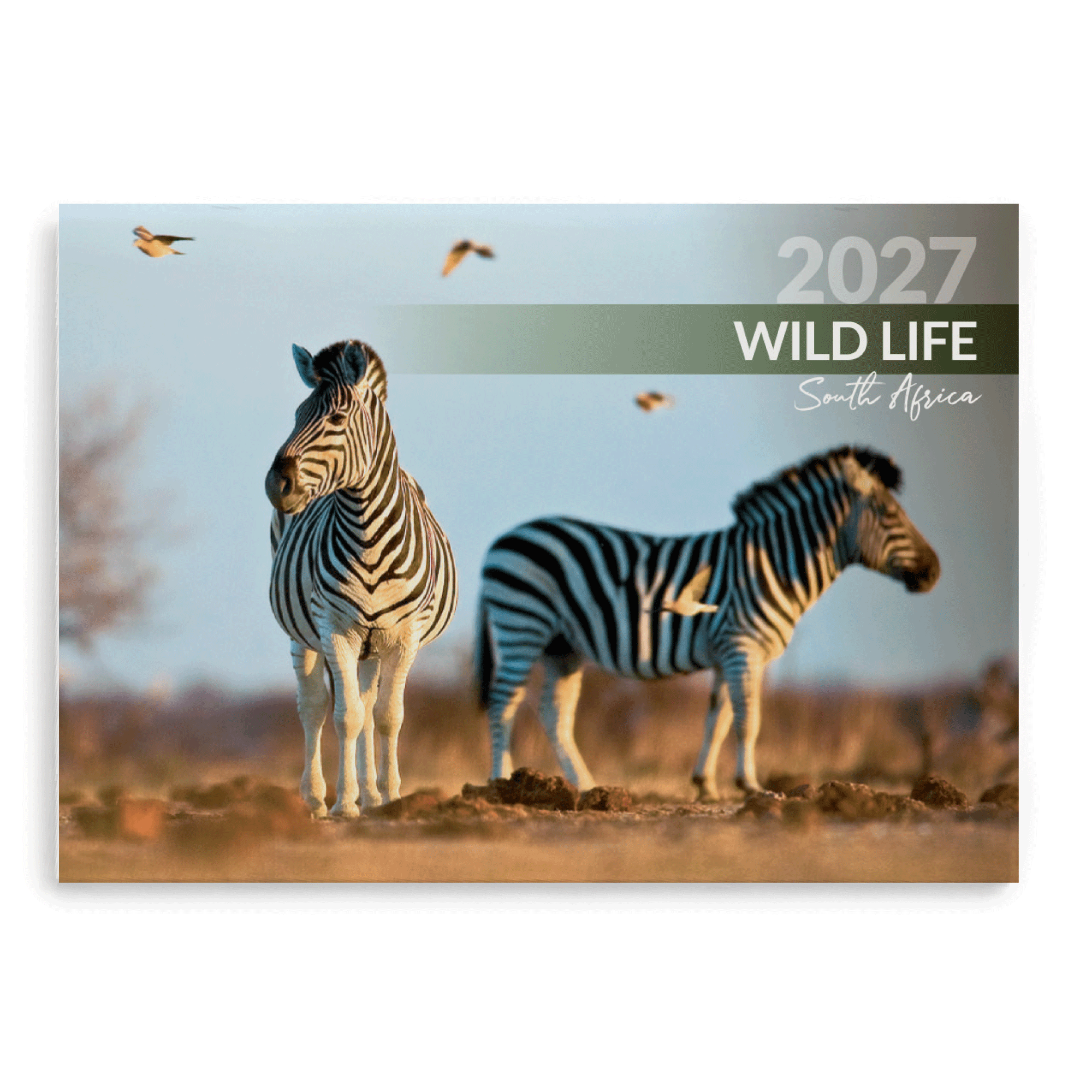 2027 Large Annual Calendar - Wildlife