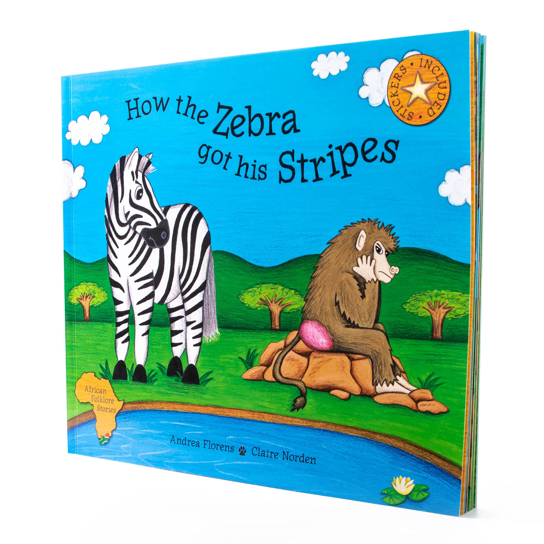 African Folklore Stories How the Zebra got his Stripes English Story Book