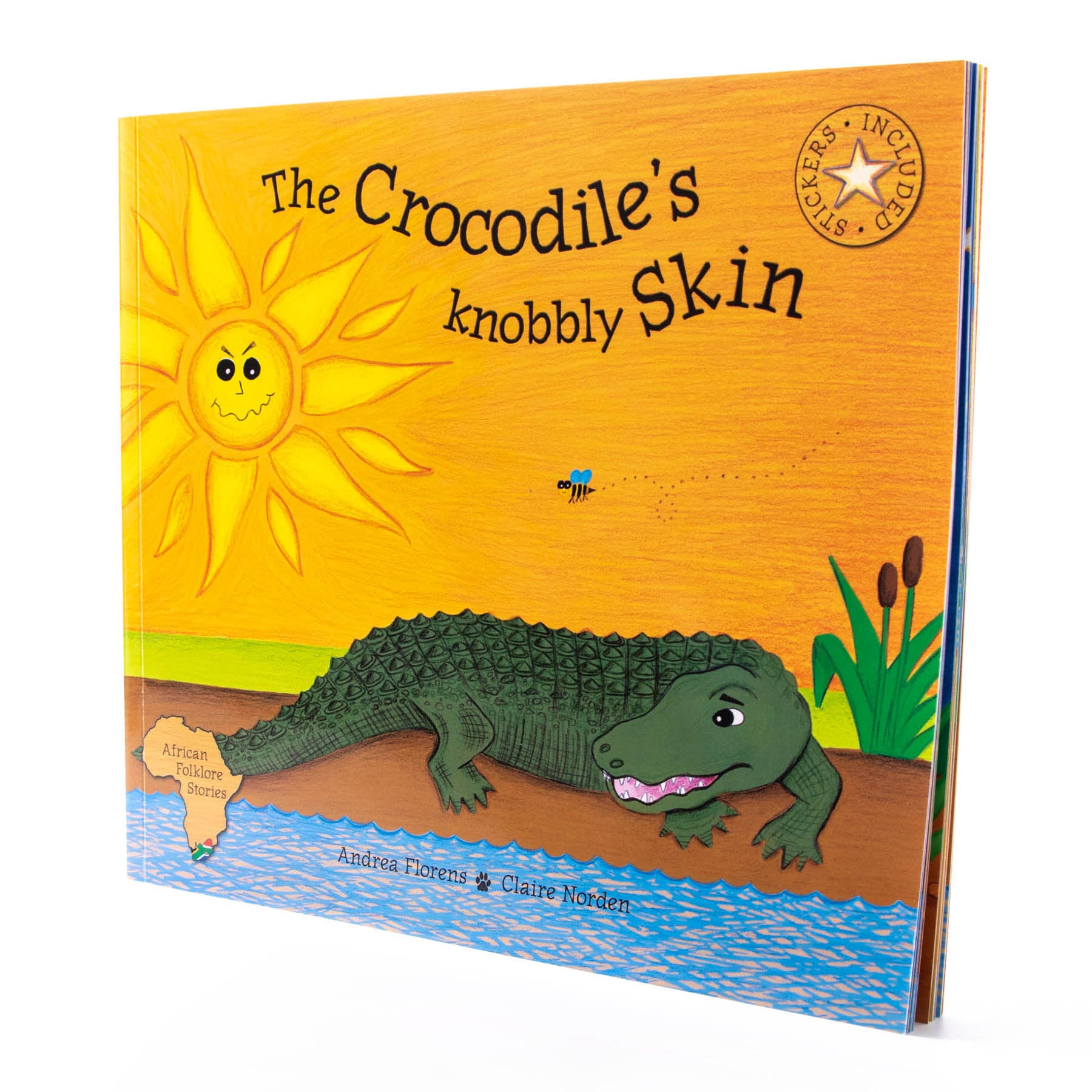 African Folklore Stories The Crocodile's knobbly Skin English Story Book