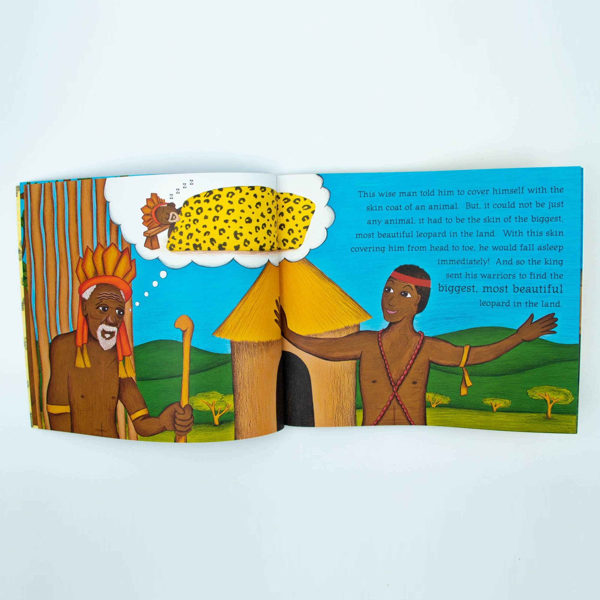 African Folklore Stories The Lucky Leopard English Story Book