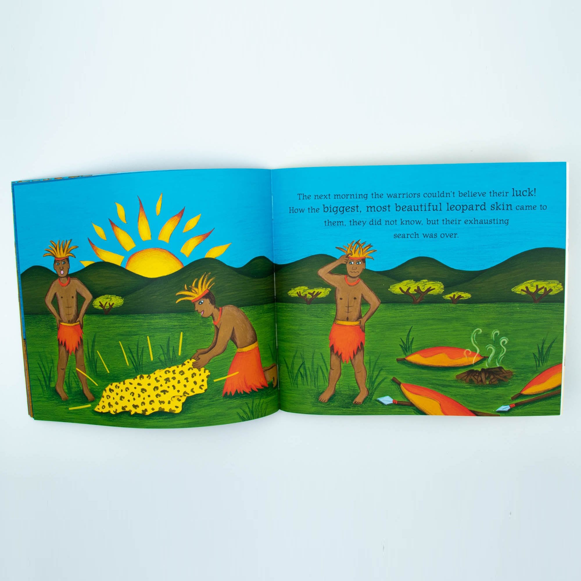 African Folklore Stories The Lucky Leopard English Story Book