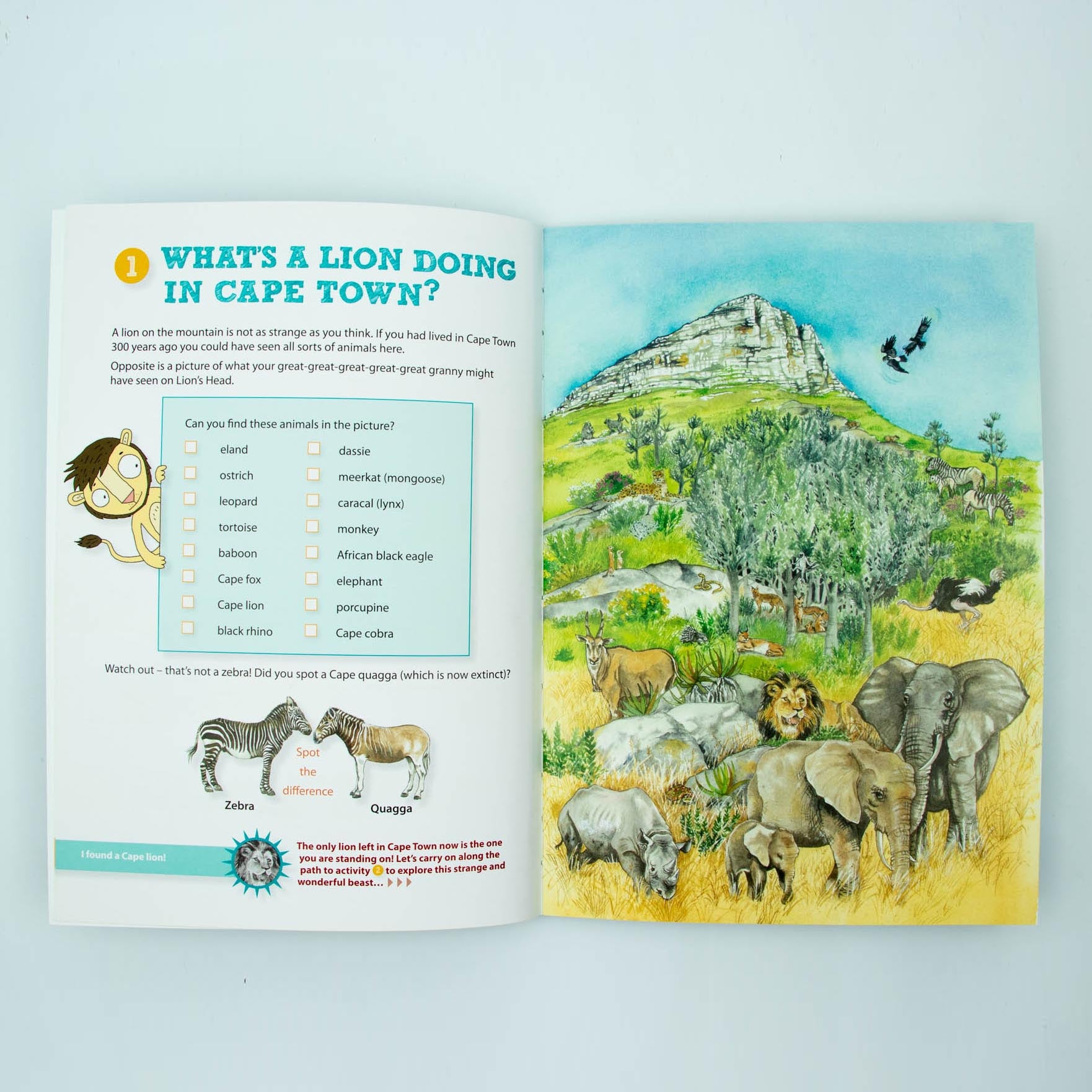 Lion's Head Young Explorers Book