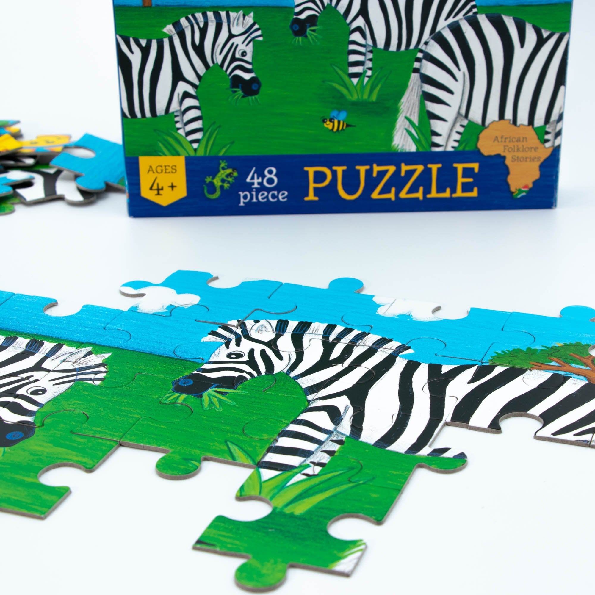 African Folklore Stories - Zebra Puzzle