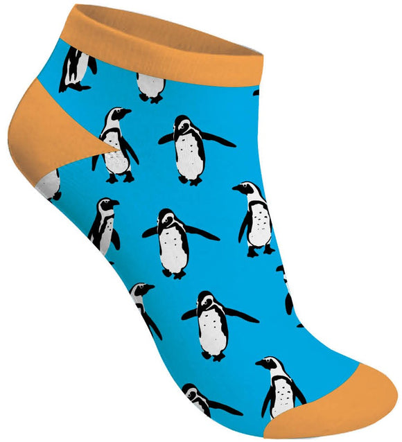 Ladies Ankle Penguin Socks