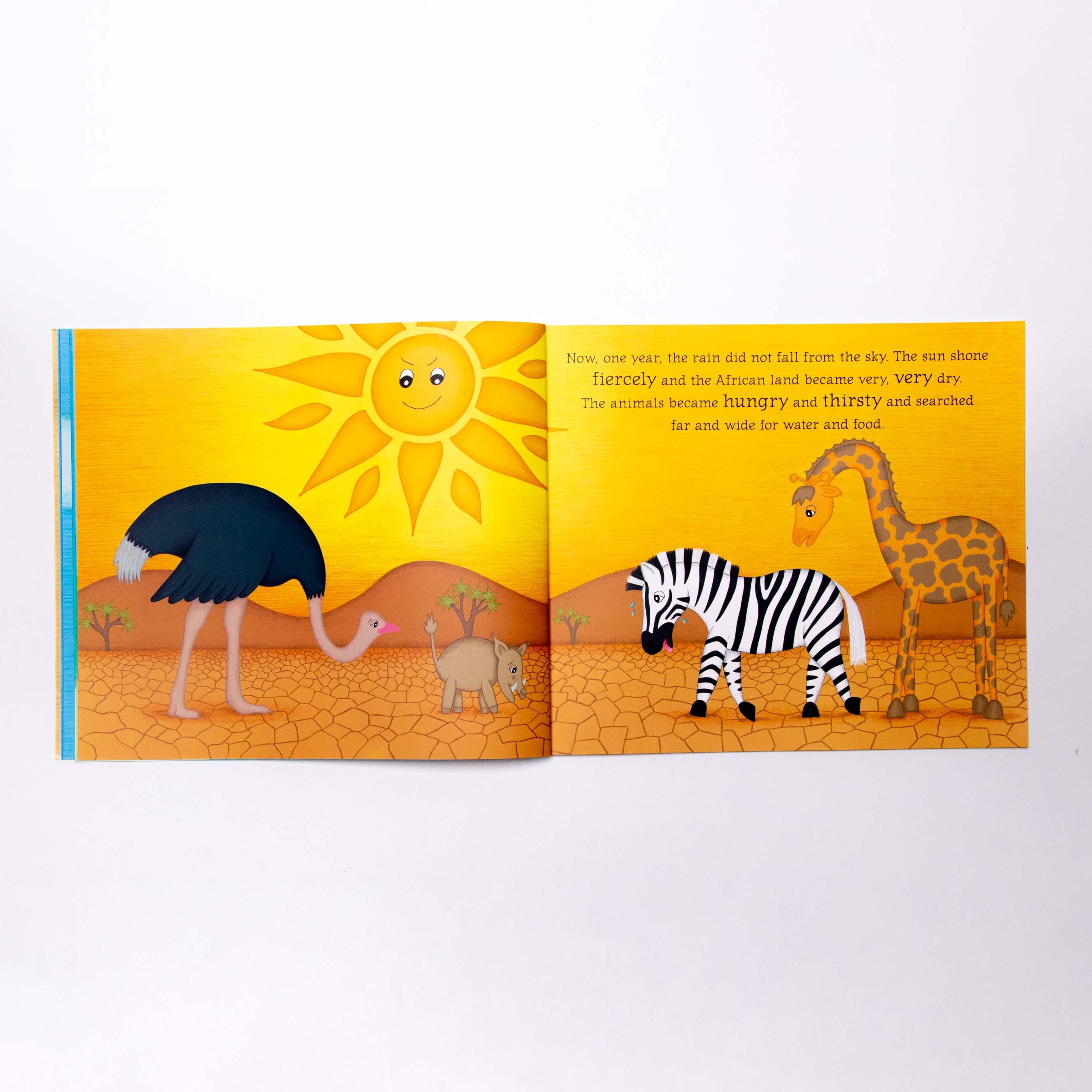 African Folklore Stories - Why Ostrich doesn't fly story book